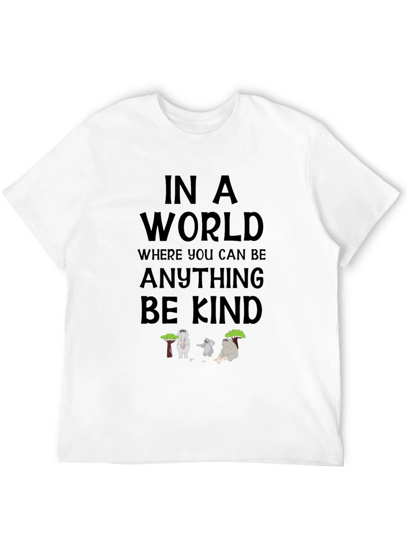 Camiseta Negra con Dise?o S¨¦ Amable