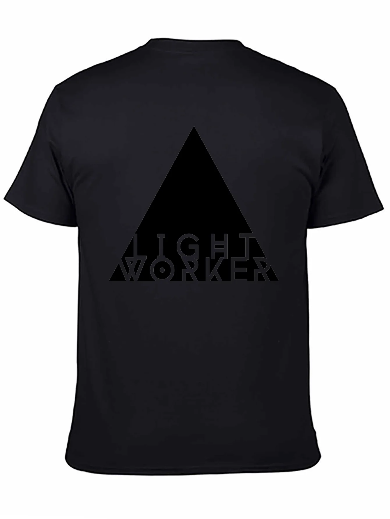 Rebbecca Mens Black Lightworker Graphic T-Shirt
