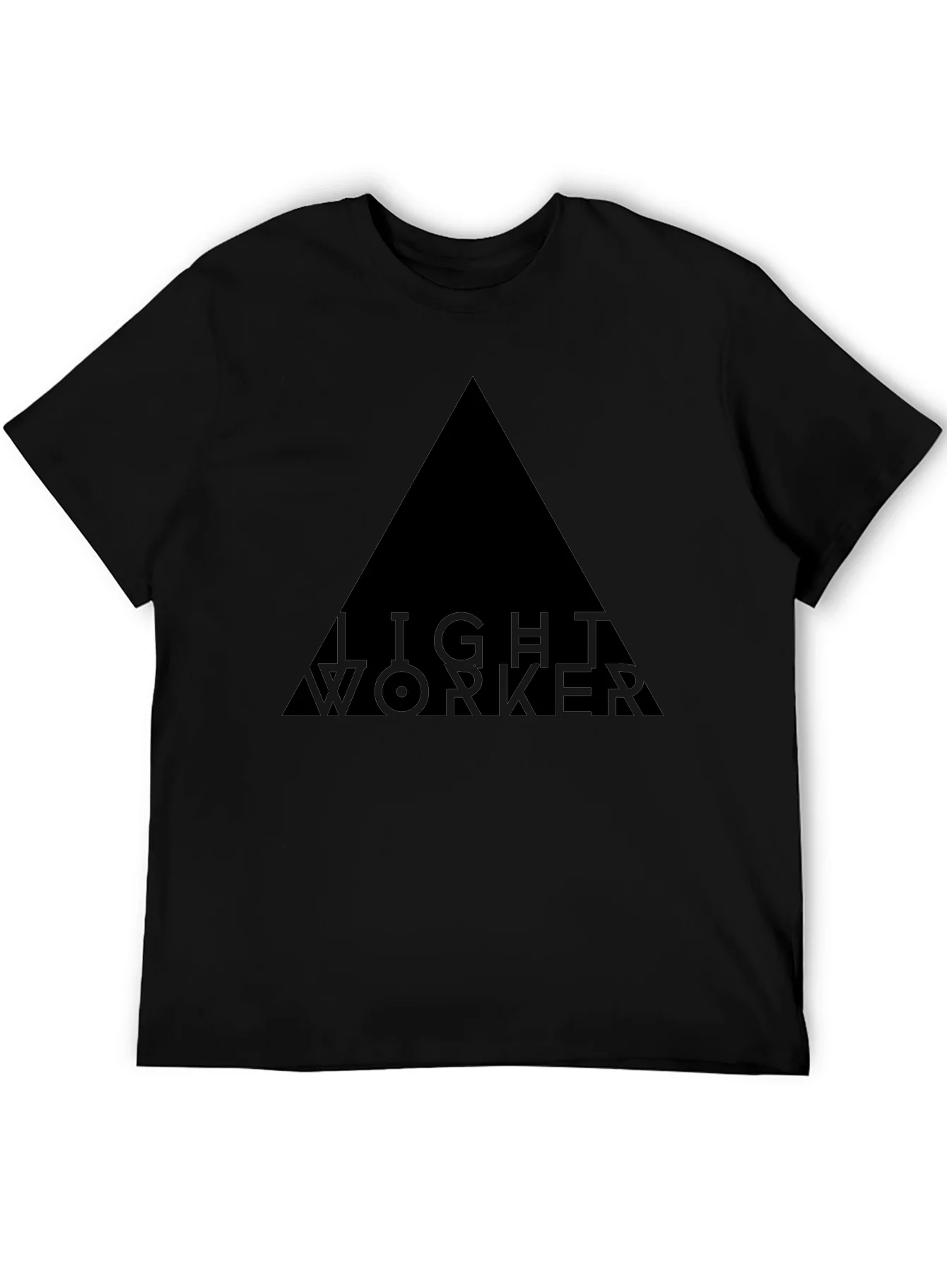 Rebbecca Mens Black Lightworker Graphic T-Shirt