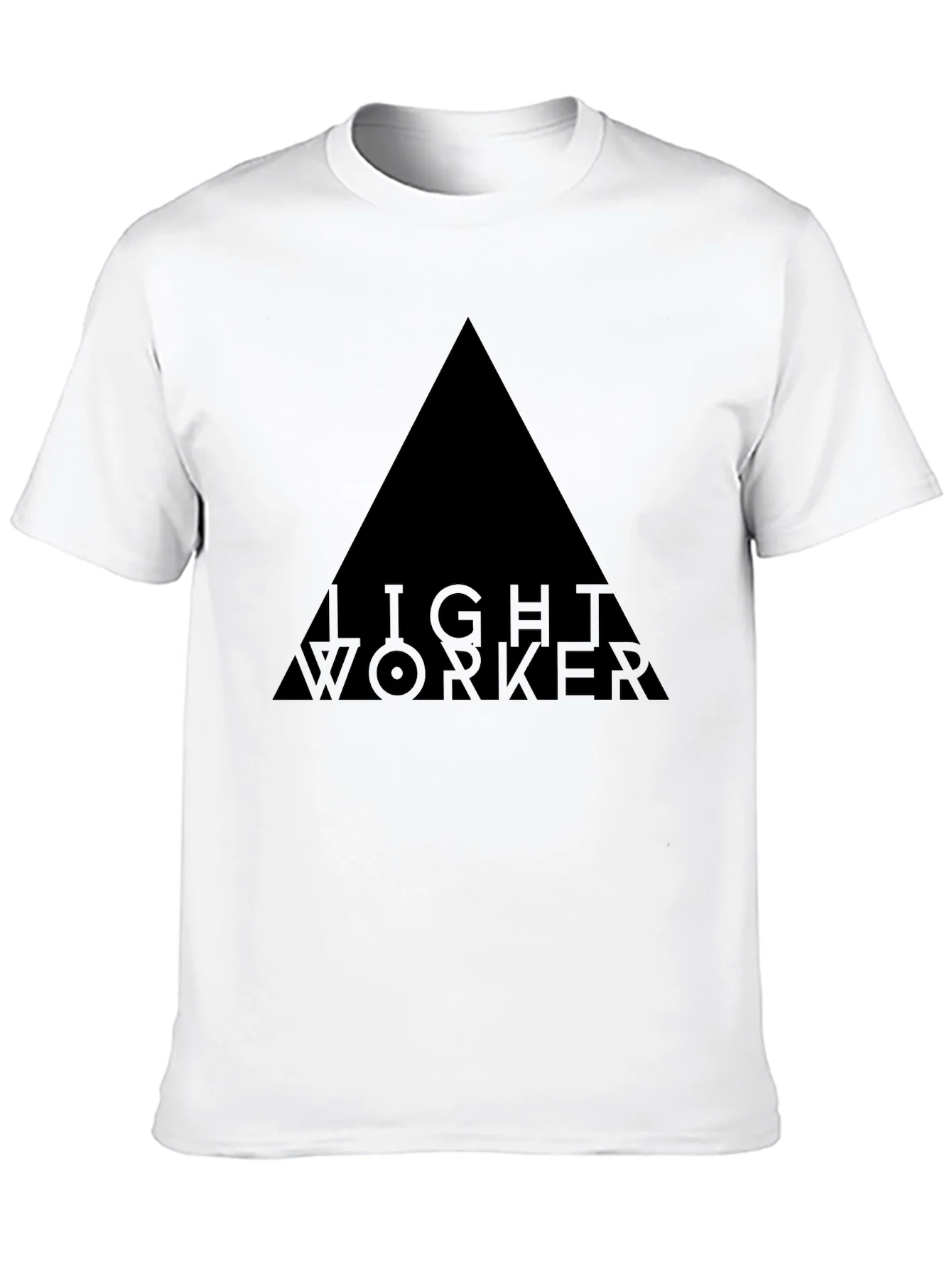 Rebbecca Mens Black Lightworker Graphic T-Shirt