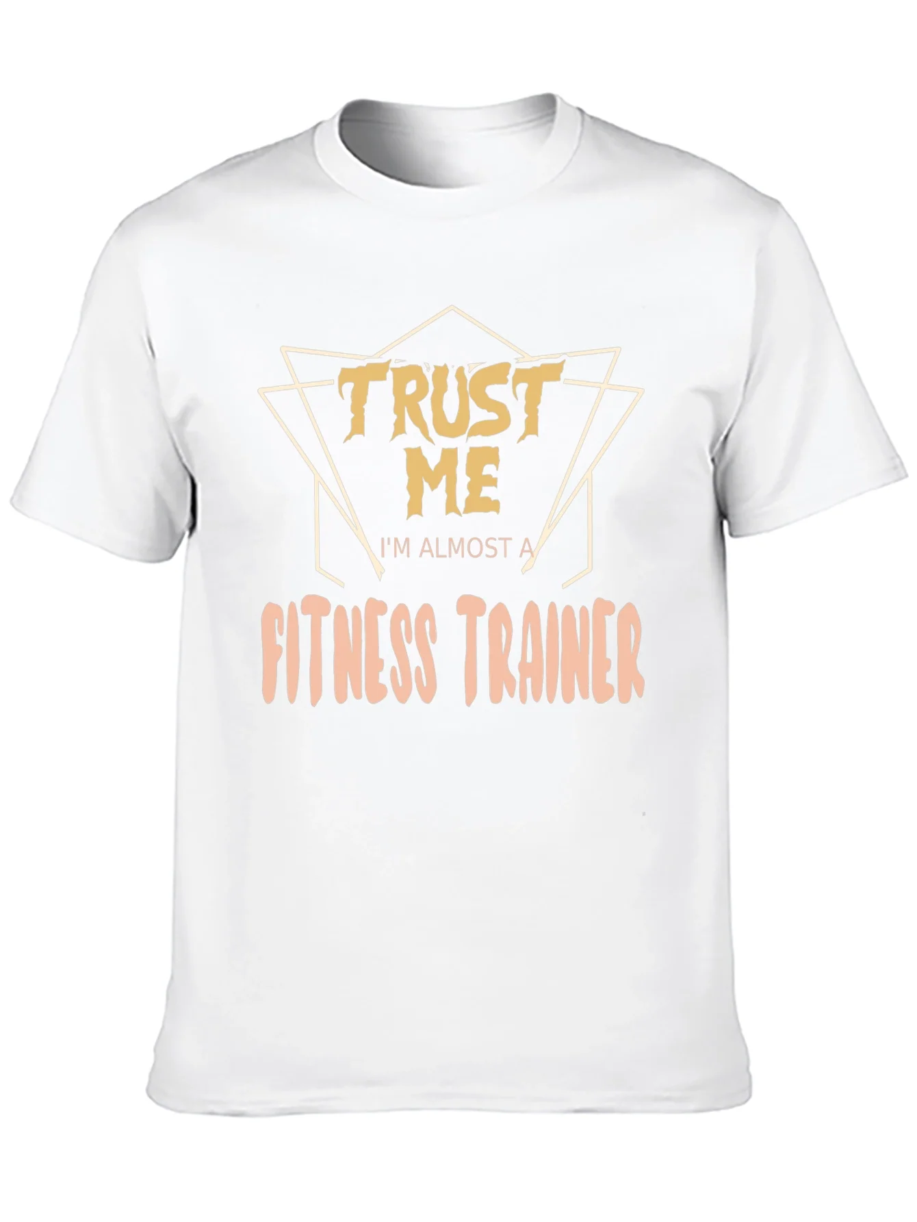 Camiseta Negra Divertida: Casi Entrenador Personal
