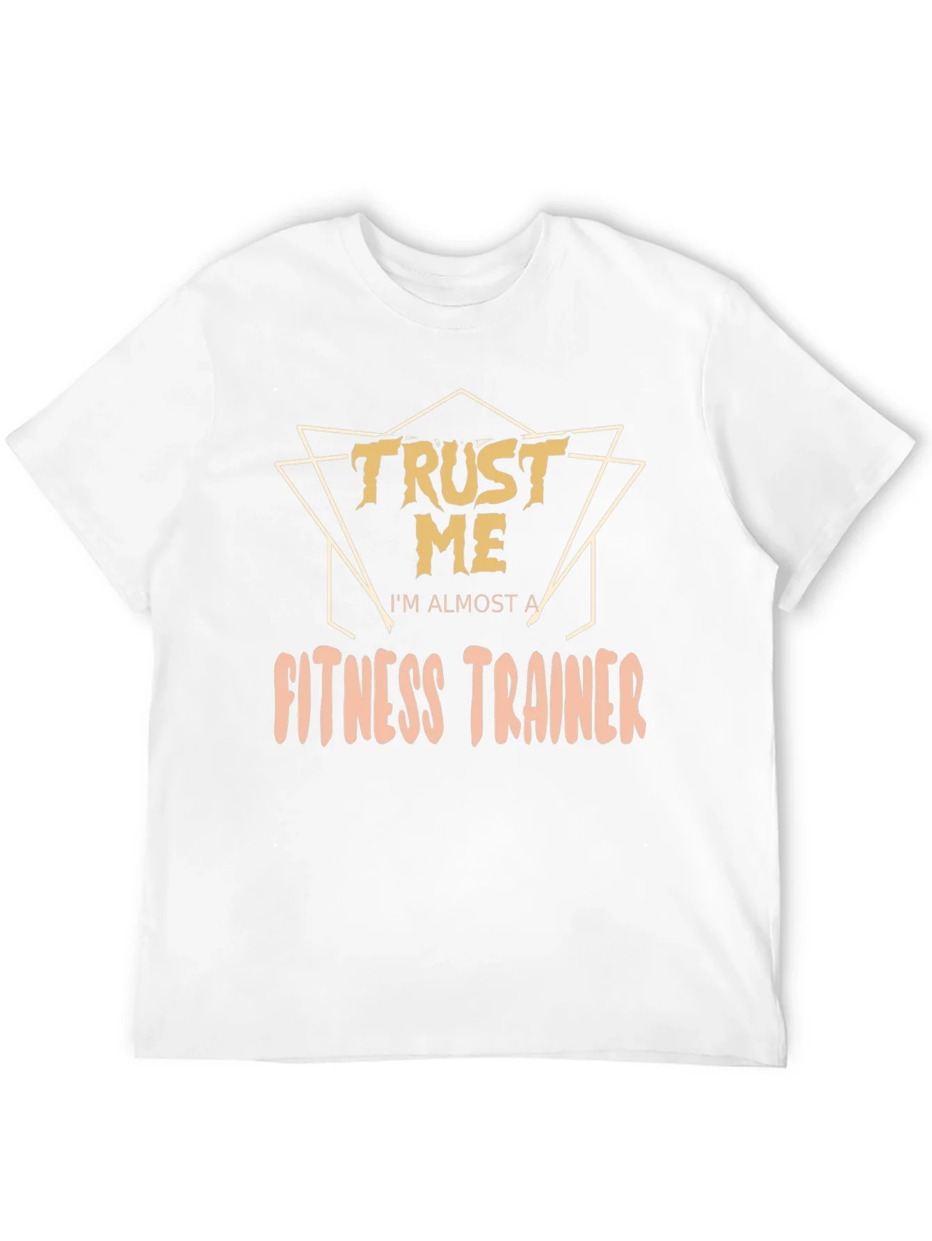 Camiseta Negra Divertida: Casi Entrenador Personal