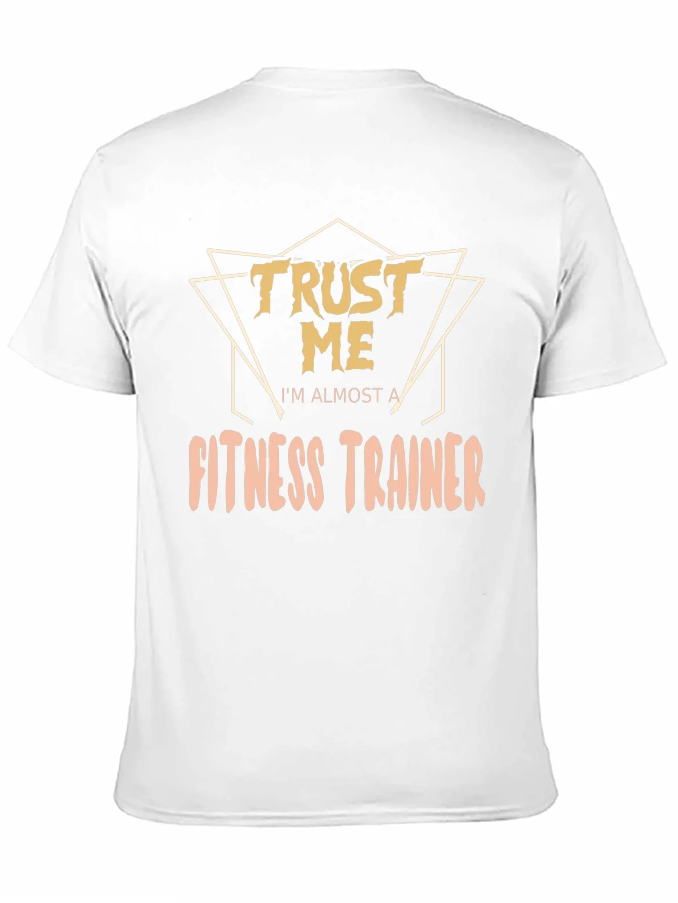 Camiseta Negra Divertida: Casi Entrenador Personal