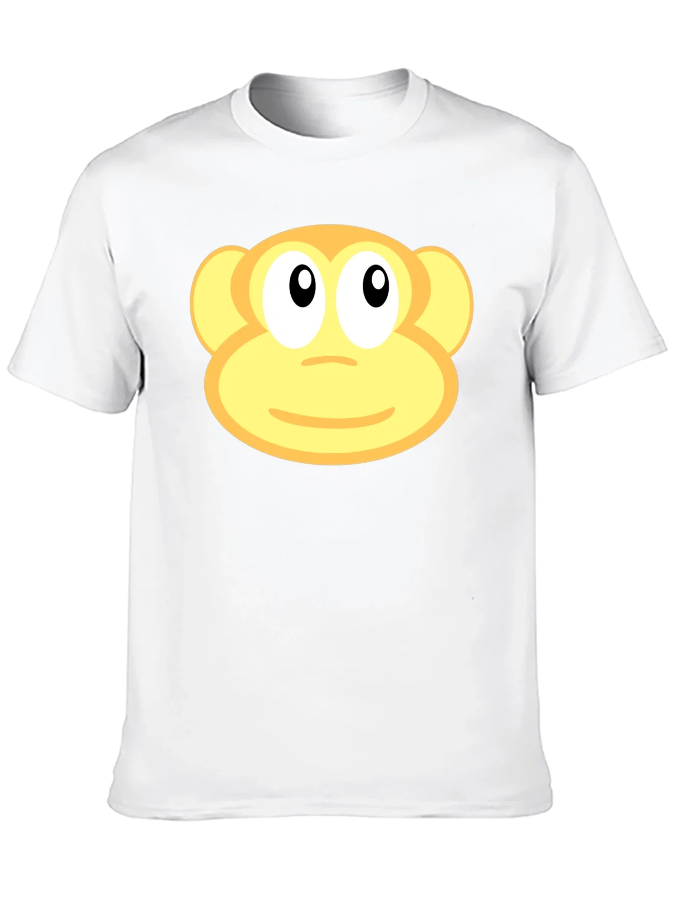 Rebbecca Monkey Face Graphic Black T-Shirt