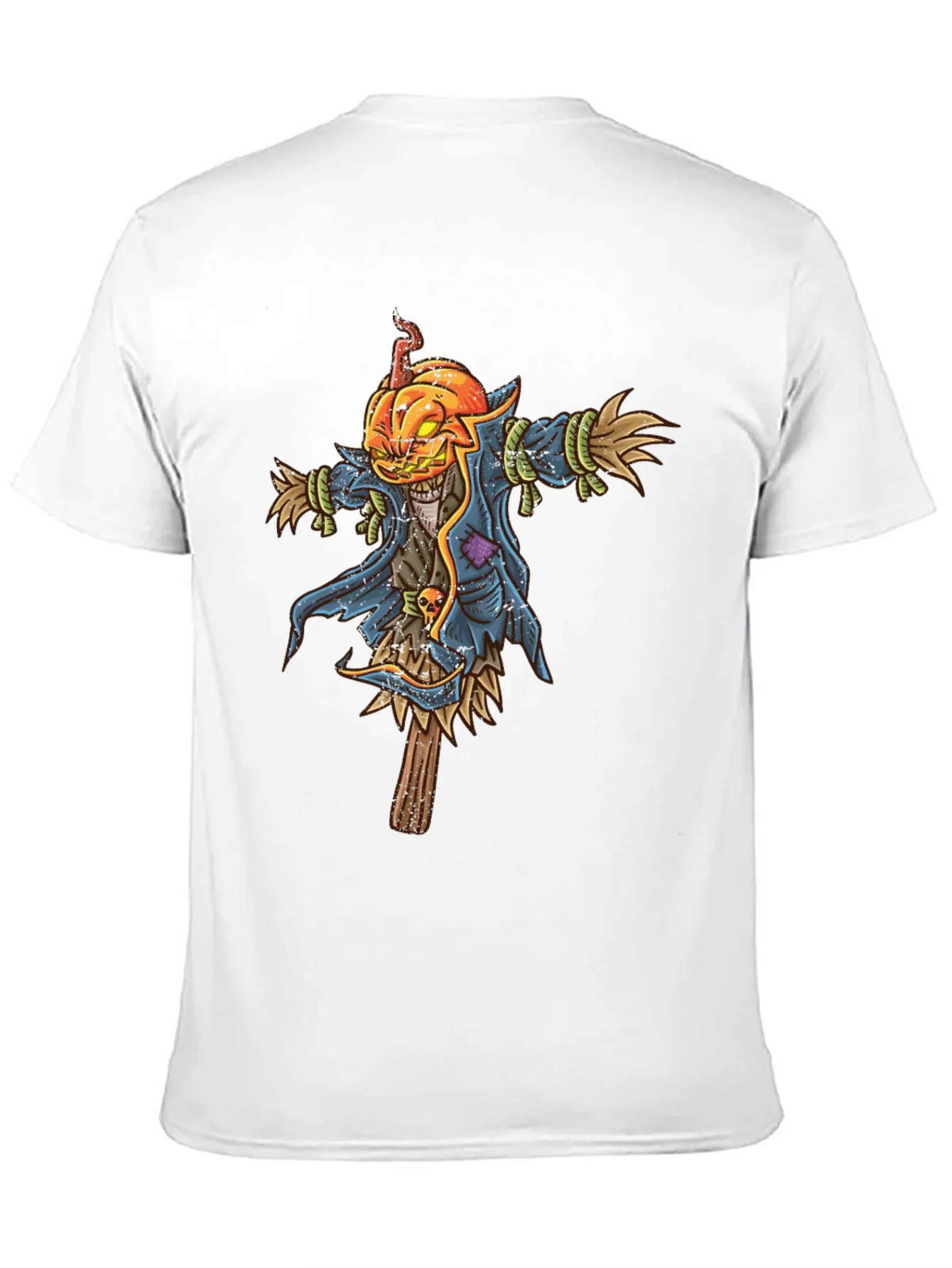 Rebbecca Pumpkin Head Scarecrow Graphic Tee