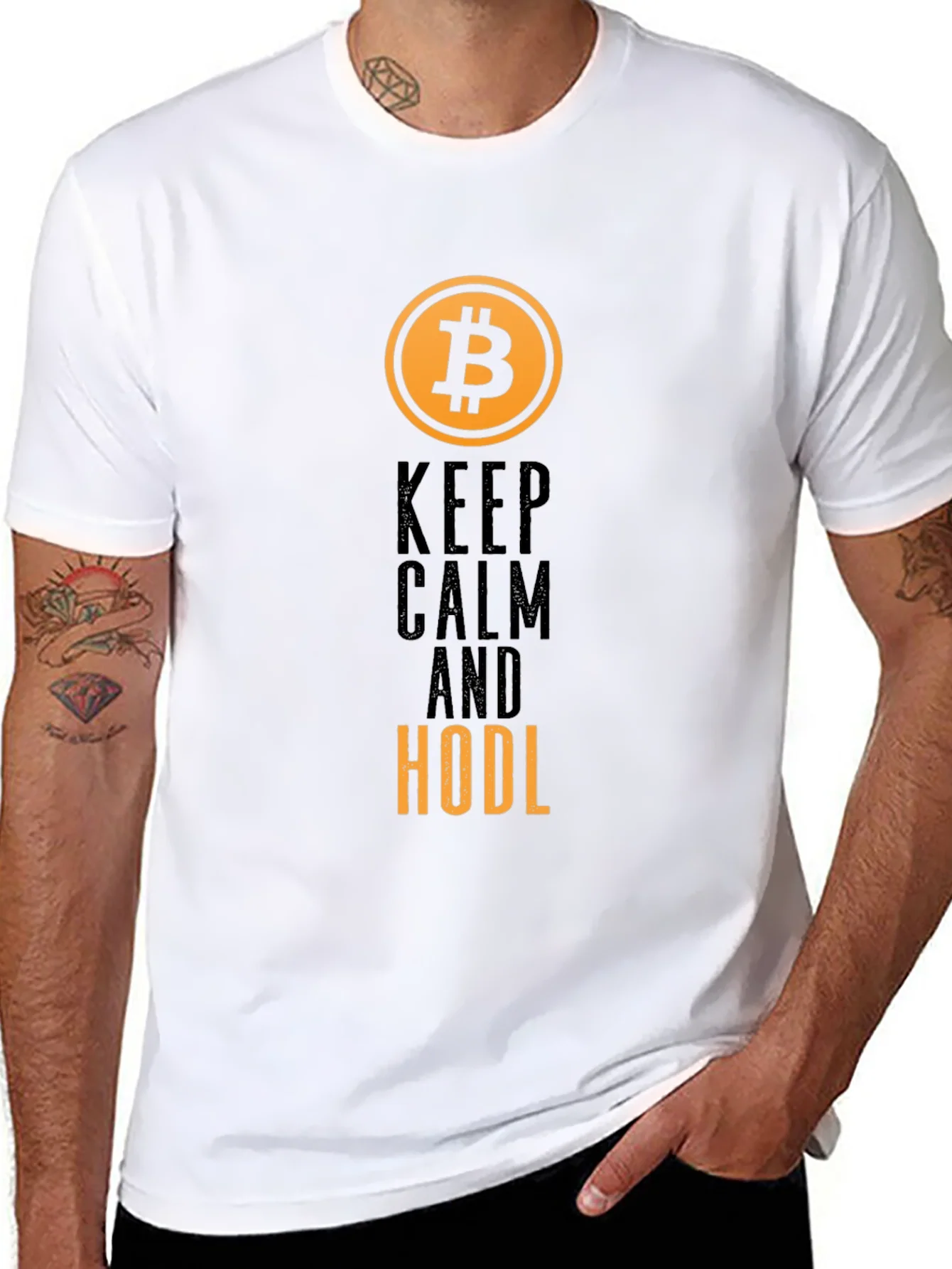 Rebbecca Bitcoin HODL T-Shirt - Crypto Investor Apparel
