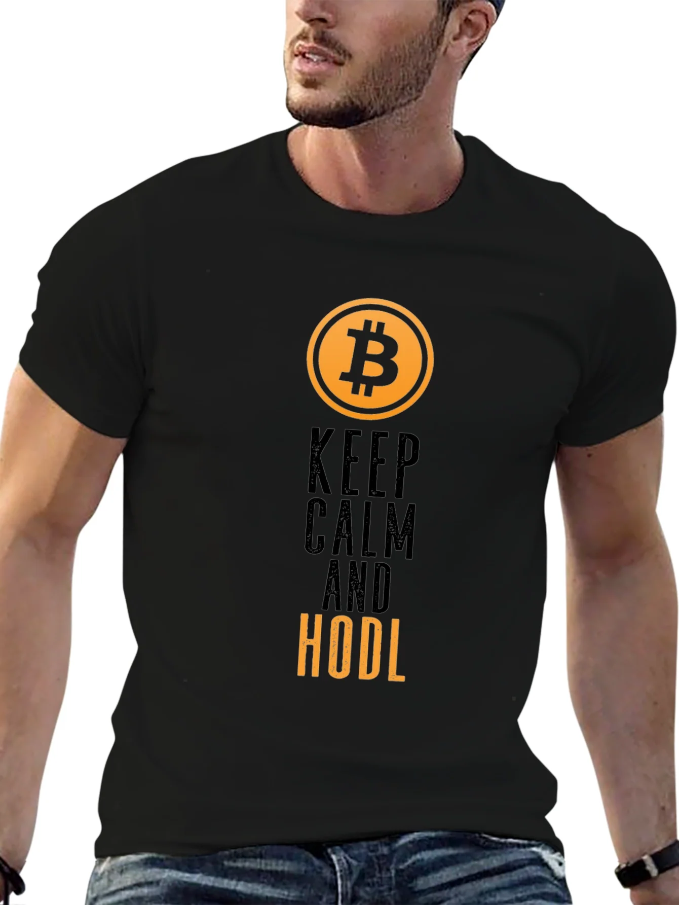 Rebbecca Bitcoin HODL T-Shirt - Crypto Investor Apparel