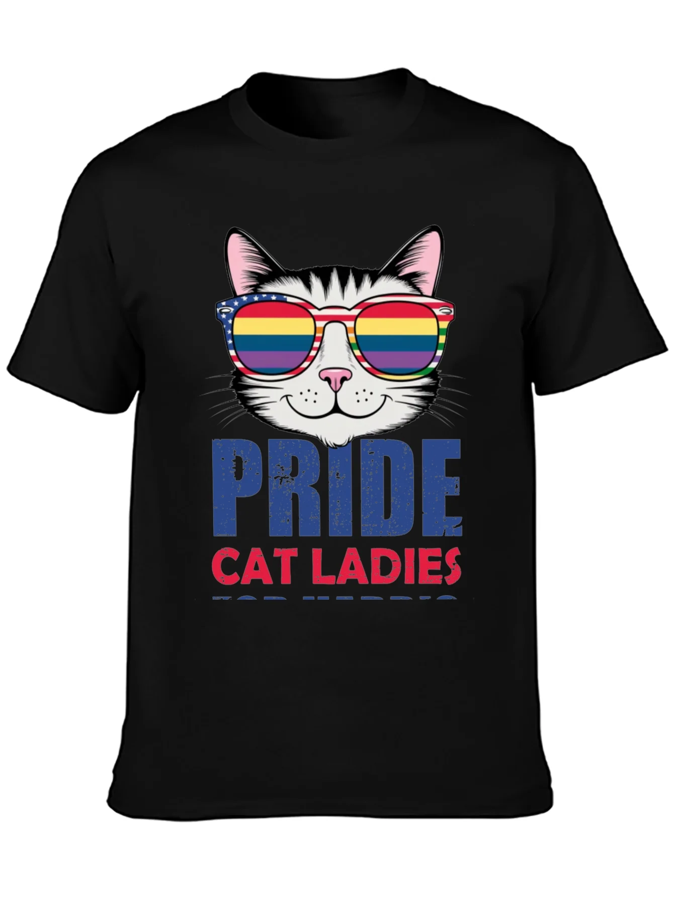 Rebbecca Pride Cat Ladies T-Shirt LGBTQ+ Tee