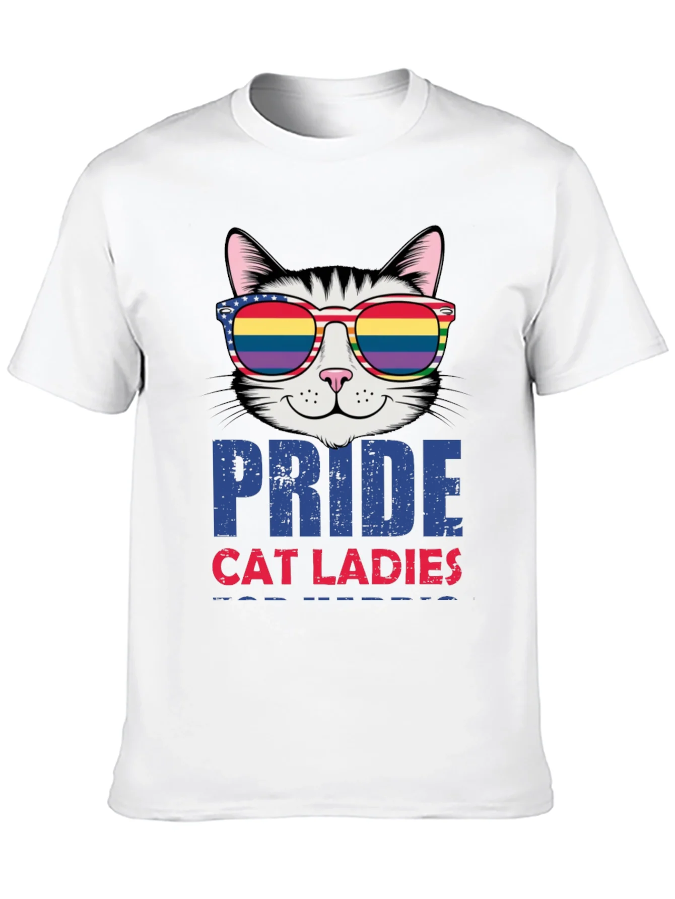 Rebbecca Pride Cat Ladies T-Shirt LGBTQ+ Tee