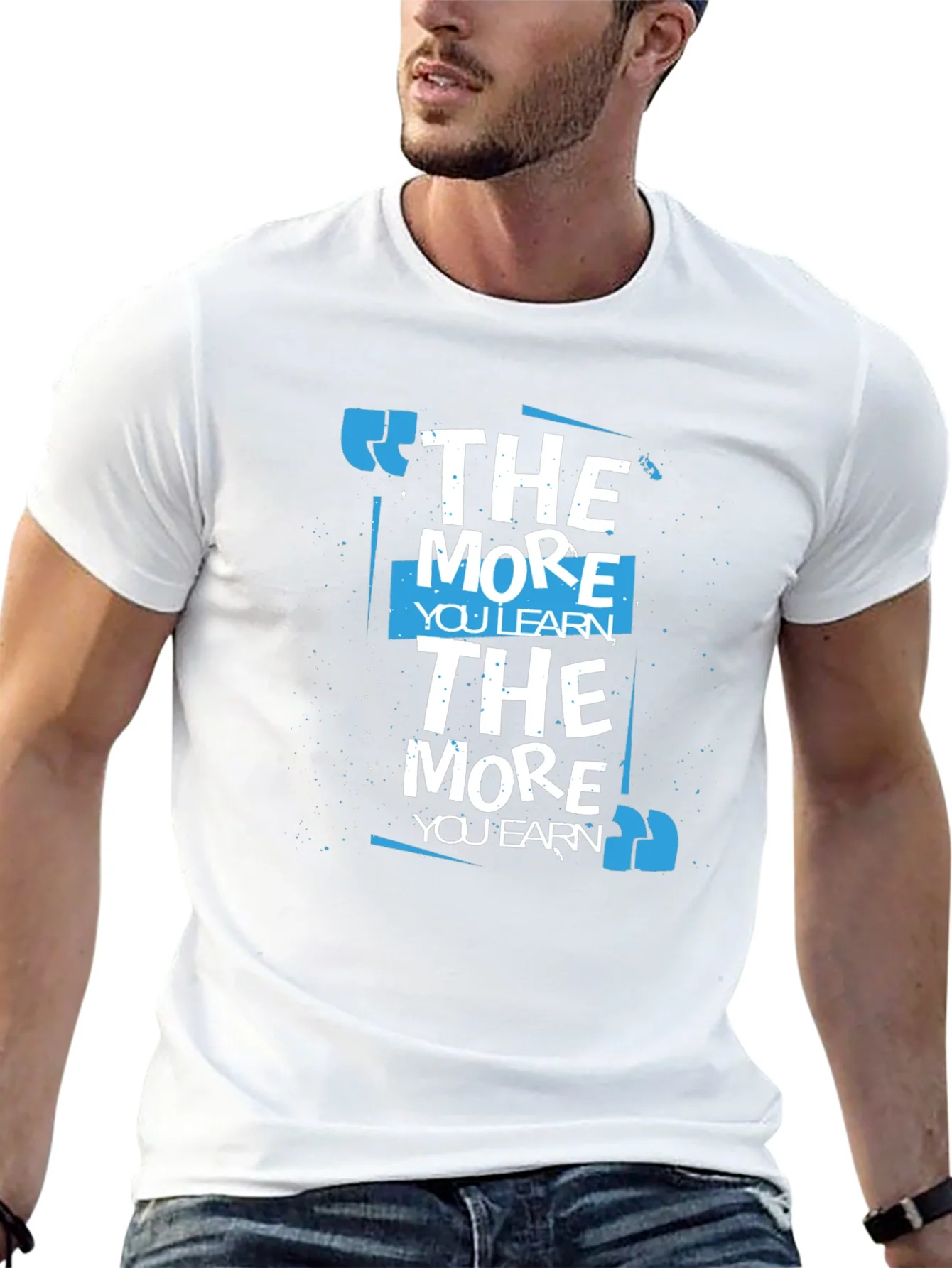 Rebbecca The More You Learn Graphic T-Shirt