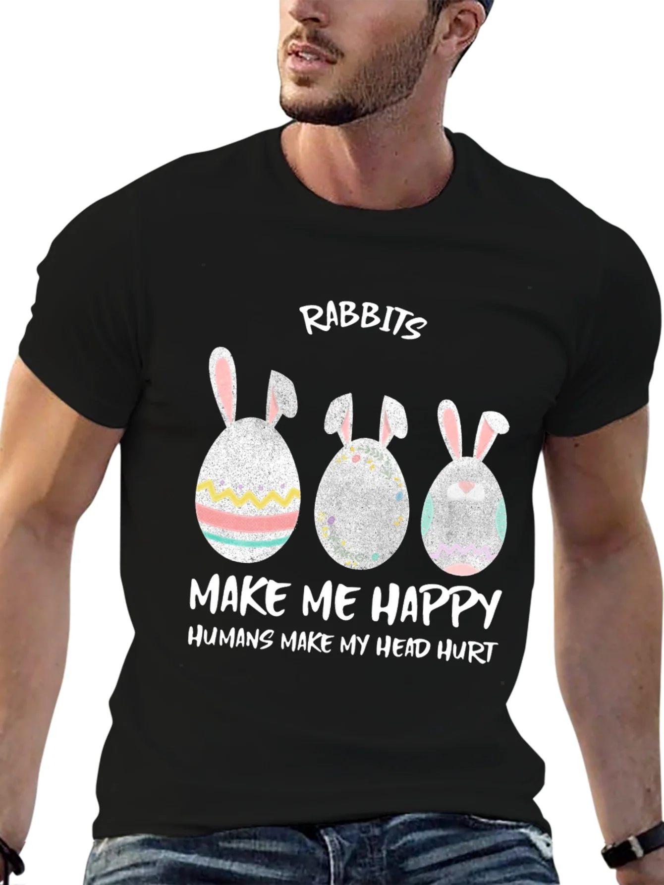 Camiseta con Dise?o Pascual de Conejitos