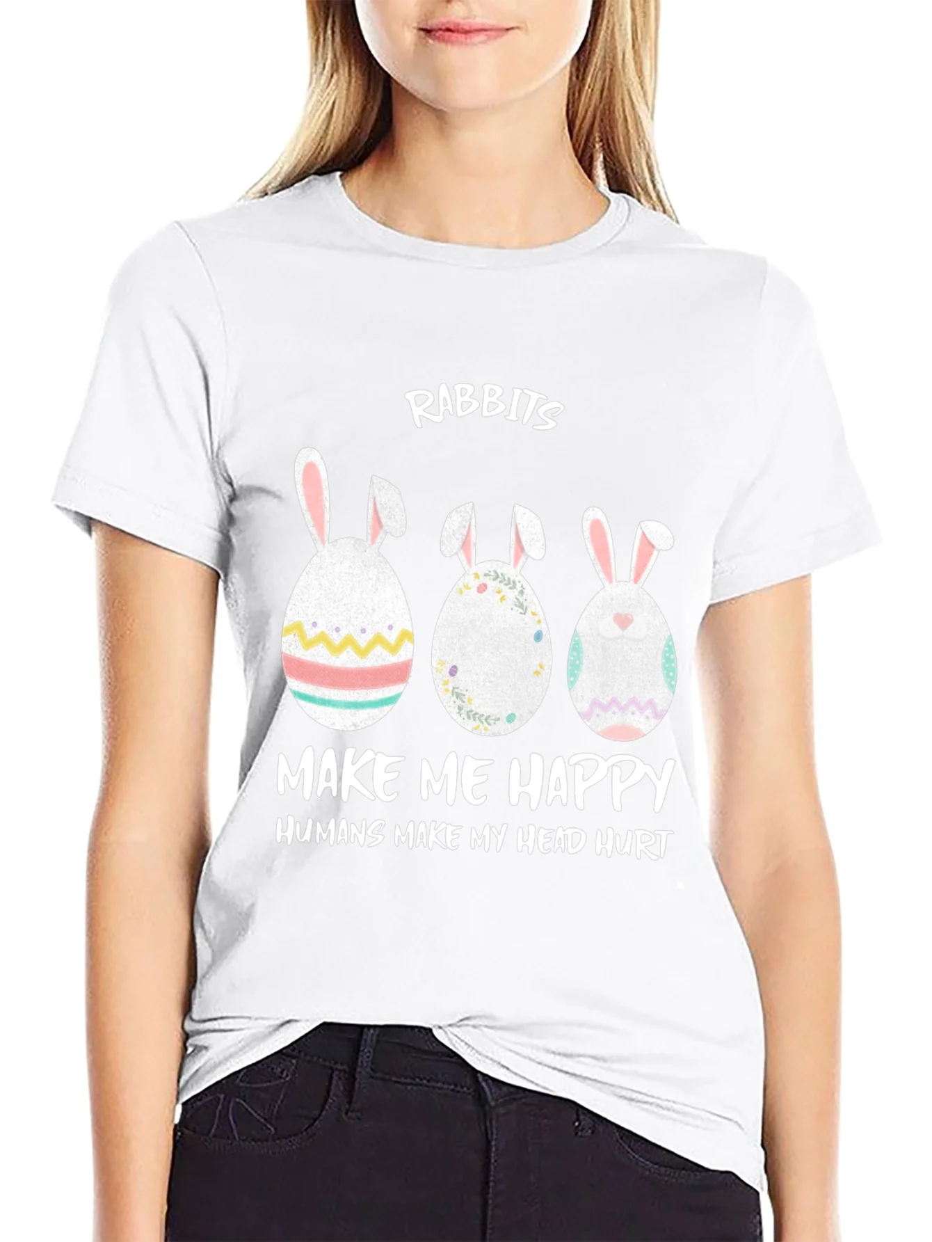 Camiseta con Dise?o Pascual de Conejitos