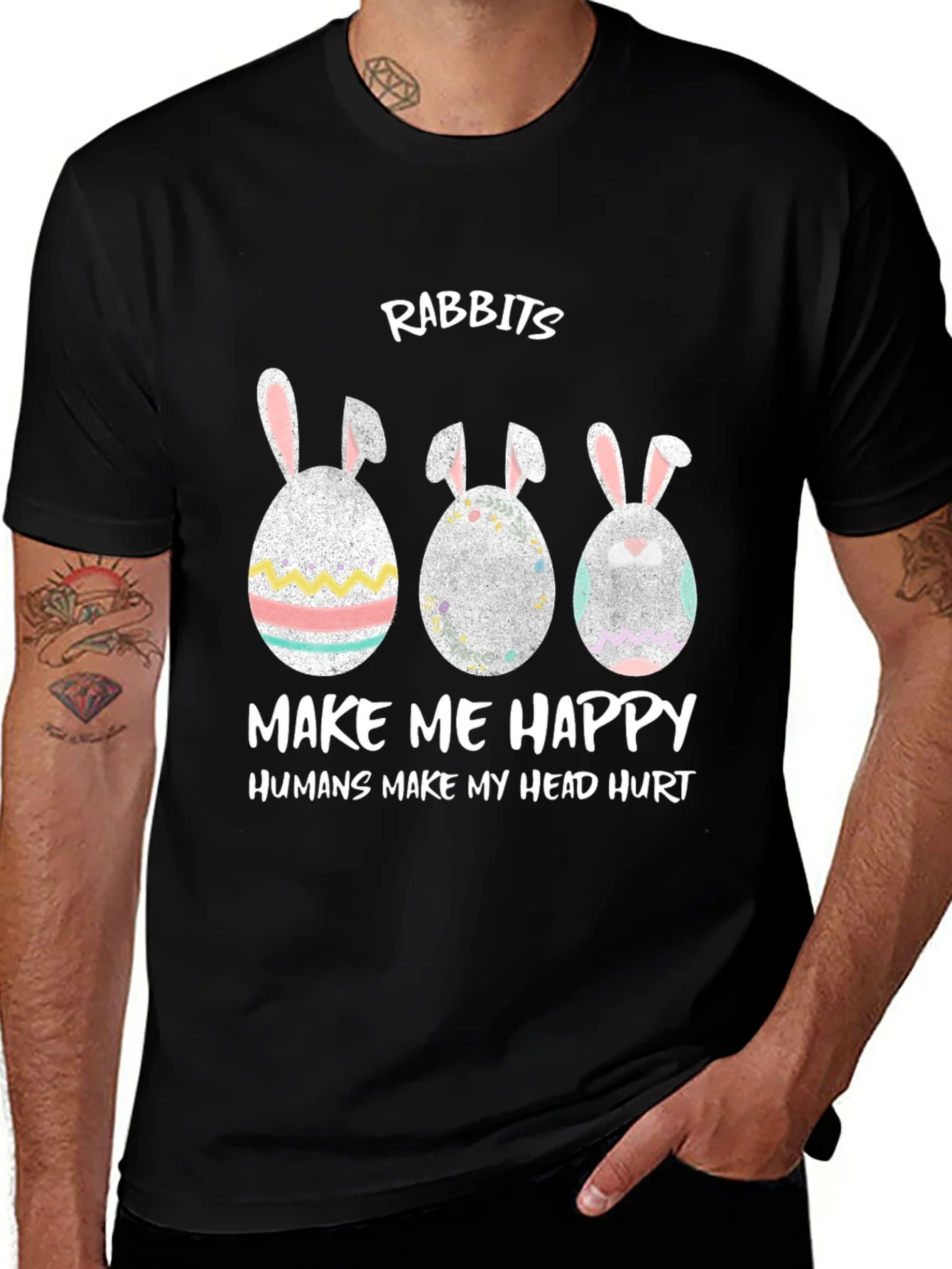 Camiseta con Dise?o Pascual de Conejitos