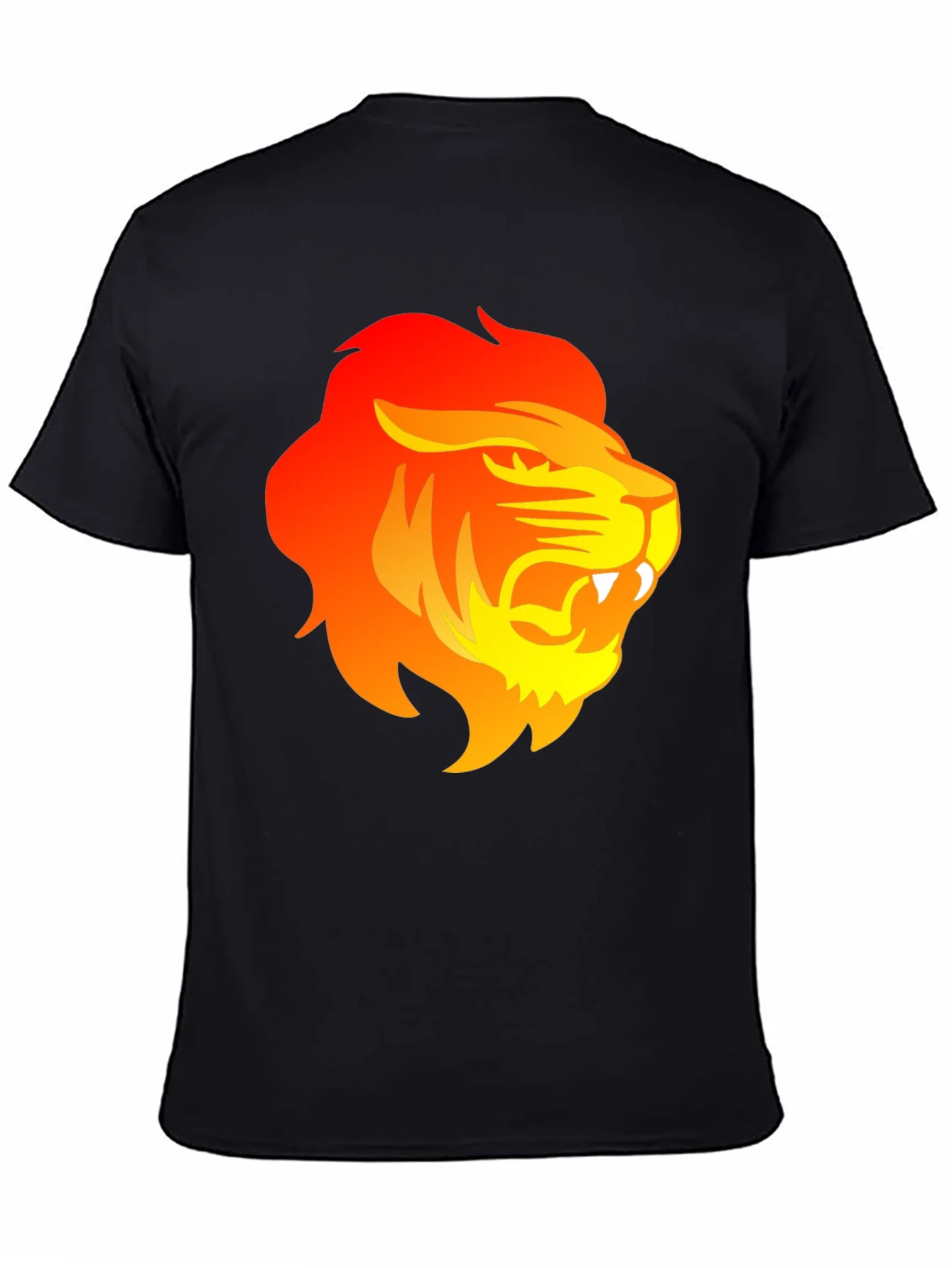Rebbecca Lion Head Graphic Tee - Bold Animal Print