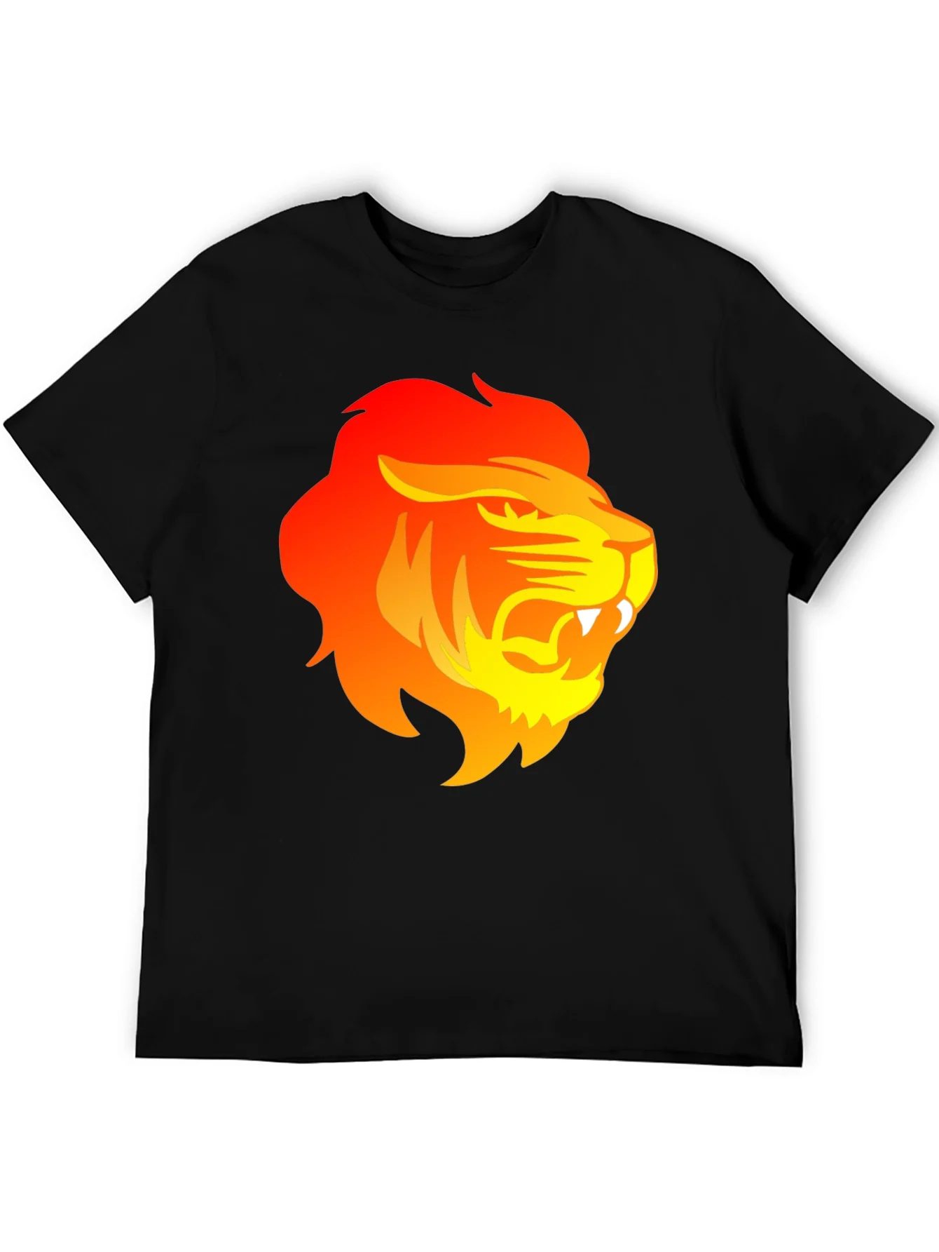 Rebbecca Lion Head Graphic Tee - Bold Animal Print