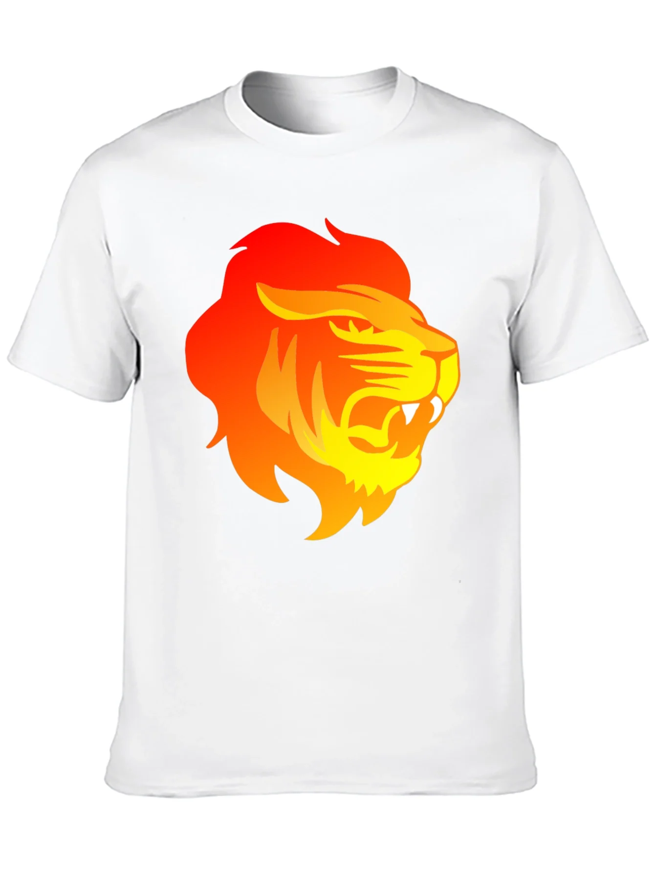Rebbecca Lion Head Graphic Tee - Bold Animal Print