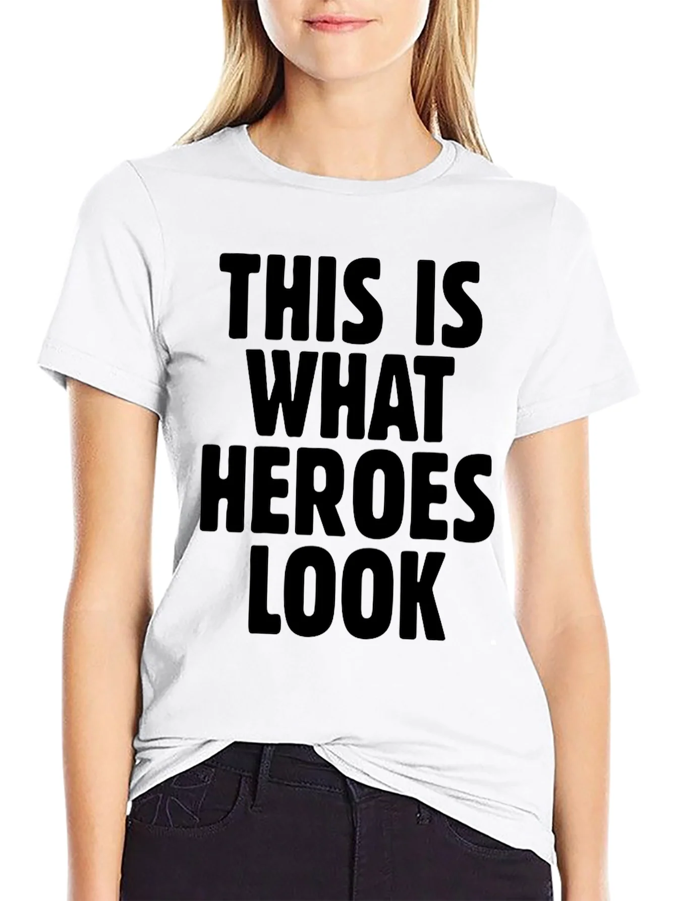 Camiseta Negra: As¨ª Lucen Los H¨¦roes