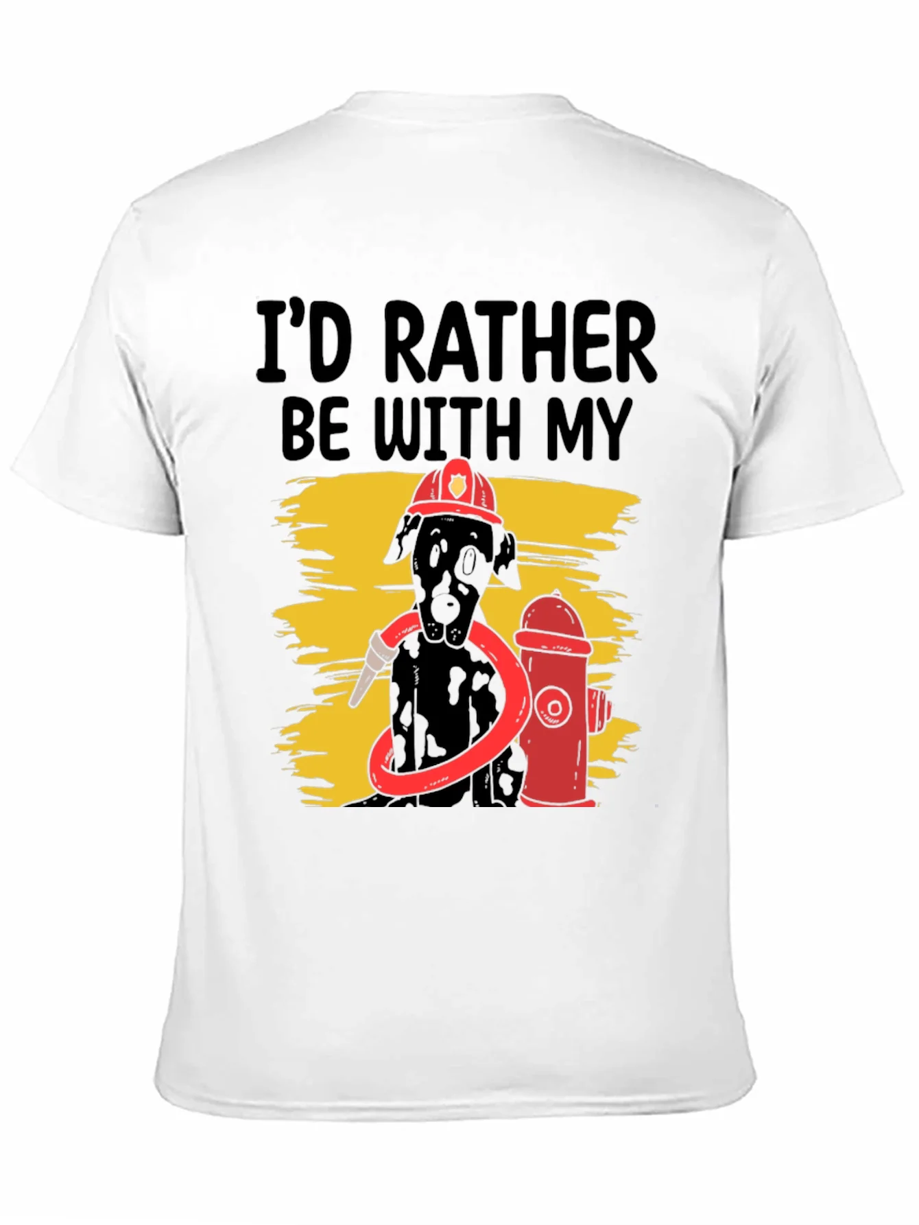 Rebbecca Dog Firefighter Graphic Tee