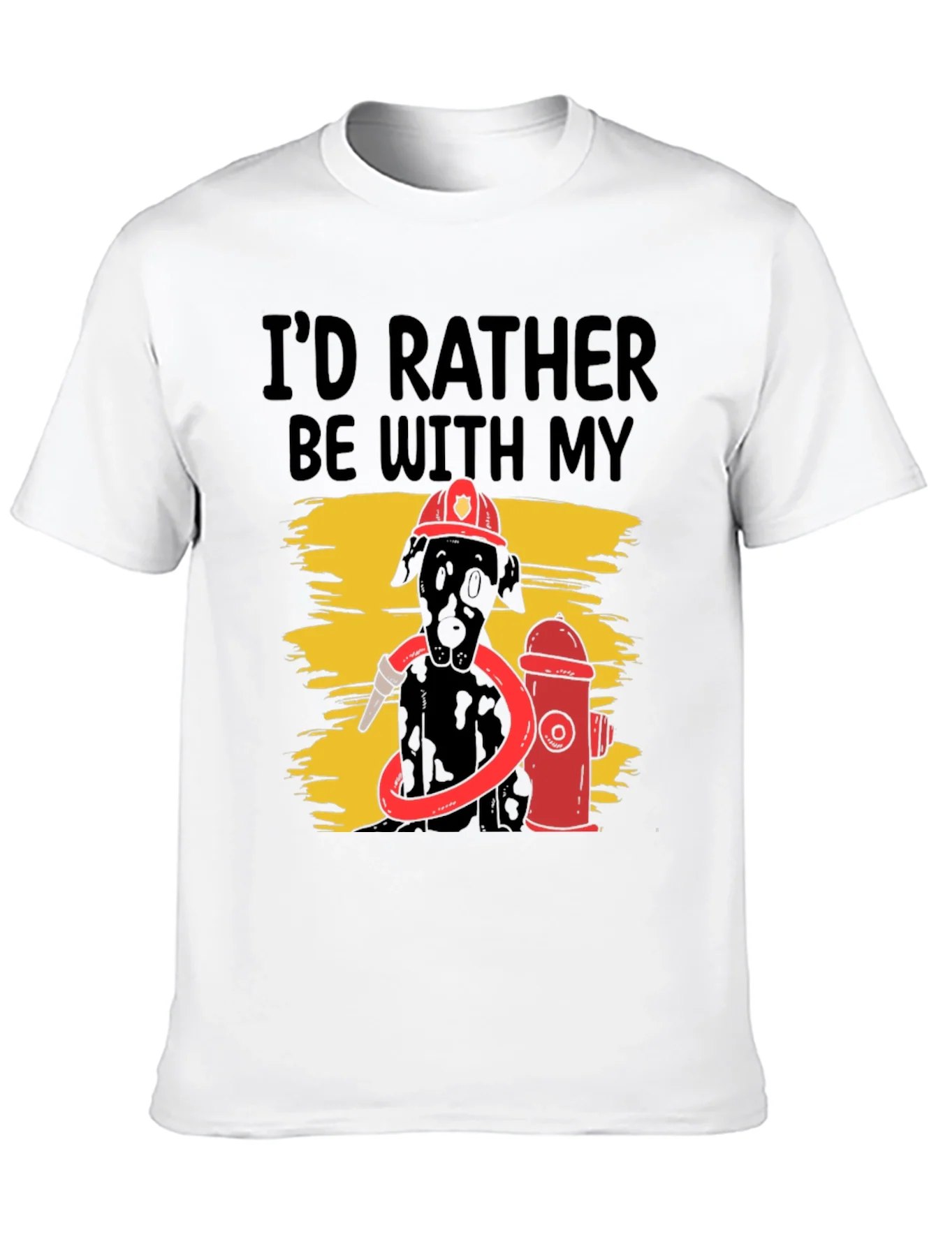 Rebbecca Dog Firefighter Graphic Tee