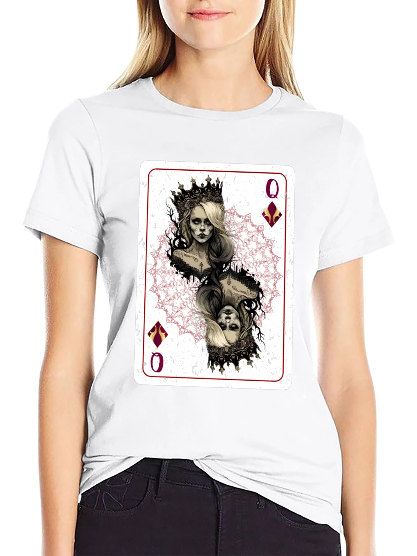 Rebbecca Queen of Diamonds Graphic Tee