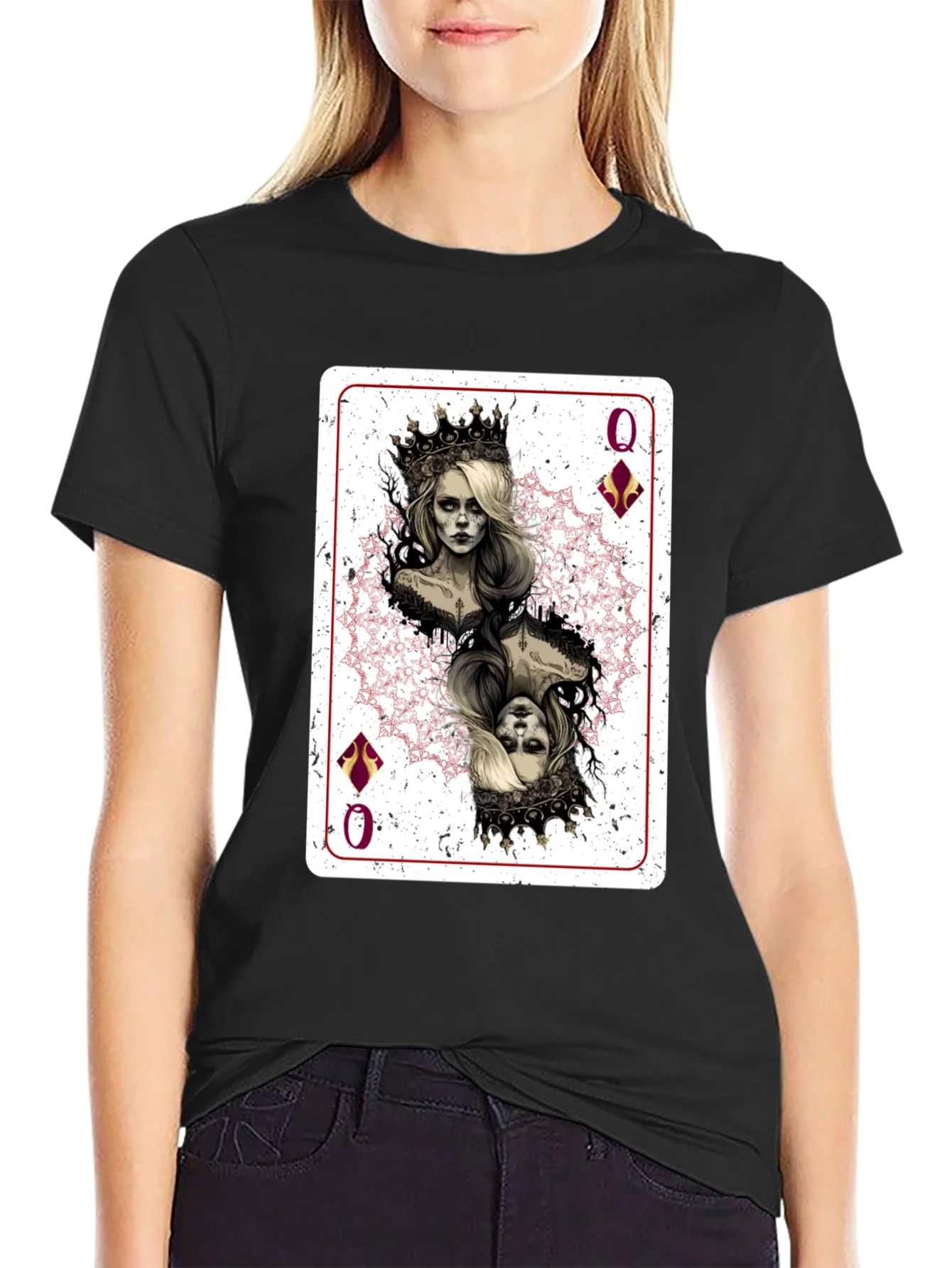 Rebbecca Queen of Diamonds Graphic Tee