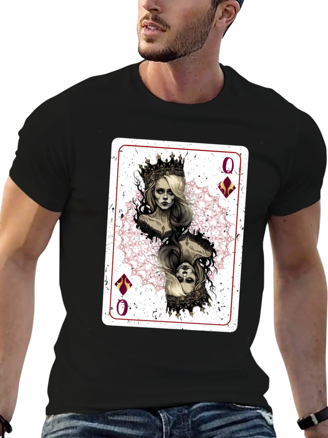 Rebbecca Queen of Diamonds Graphic Tee