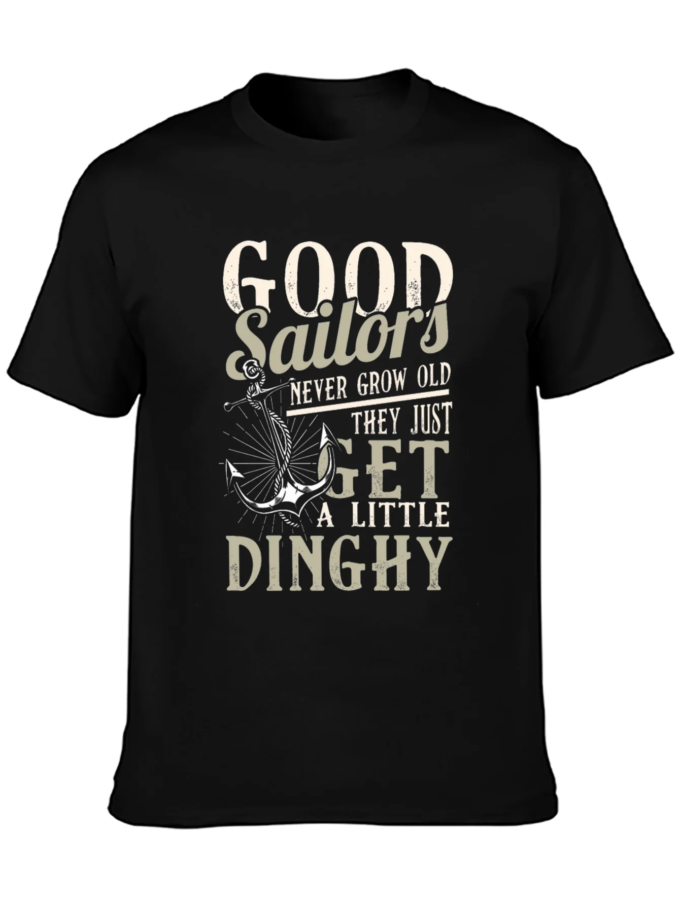 Rebbecca Good Sailors Never Grow Old T-Shirt