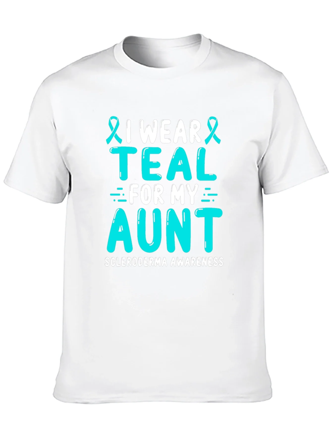 Camiseta Conciencia Esclerodermia Llevo verde azulado para mi t¨ªa