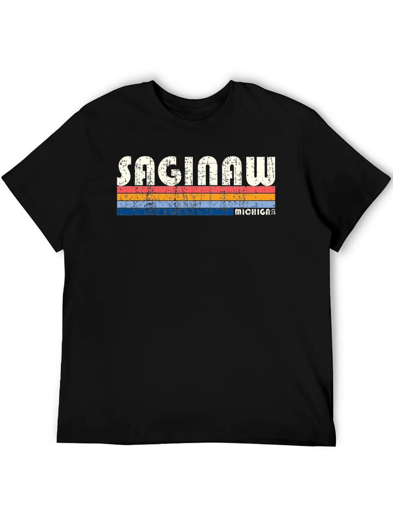 Camiseta Retro Saginaw Michigan
