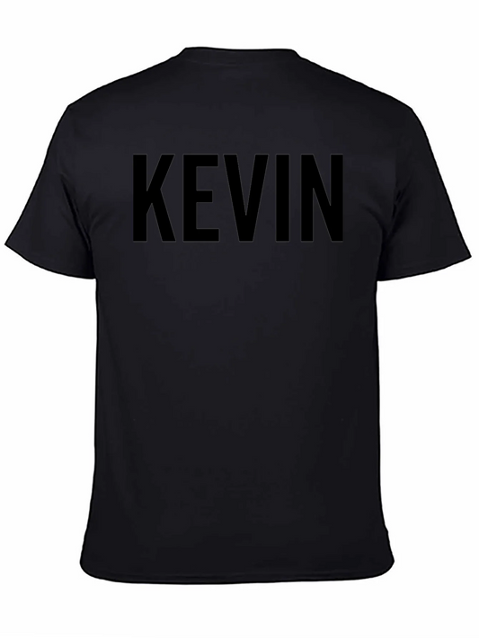 Rebbecca Personalized Black KEVIN T-Shirt