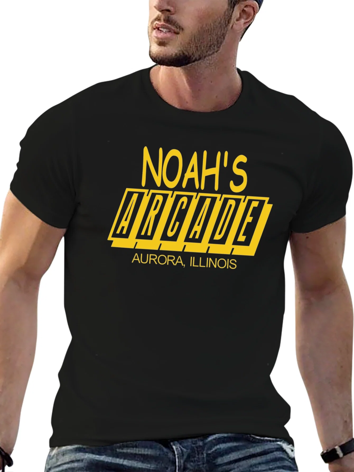 Rebbecca Noahs Arcade T-Shirt - Aurora Illinois