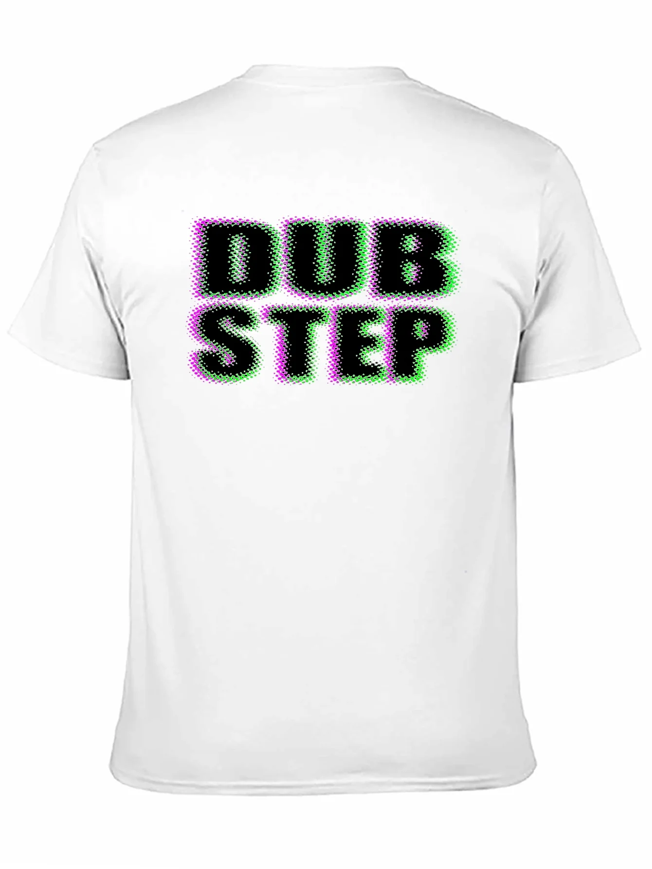 Camiseta Negra Dubstep Dise?o Gr¨¢fico ¨²nico