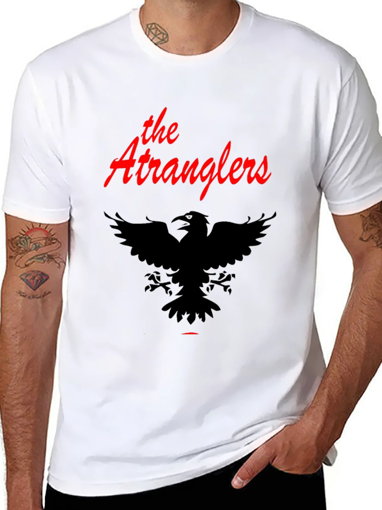 Camiseta Negra The Stranglers - Estilo Rock