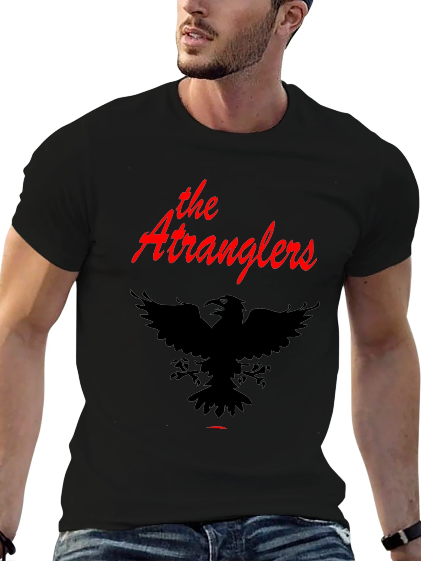 Camiseta Negra The Stranglers - Estilo Rock