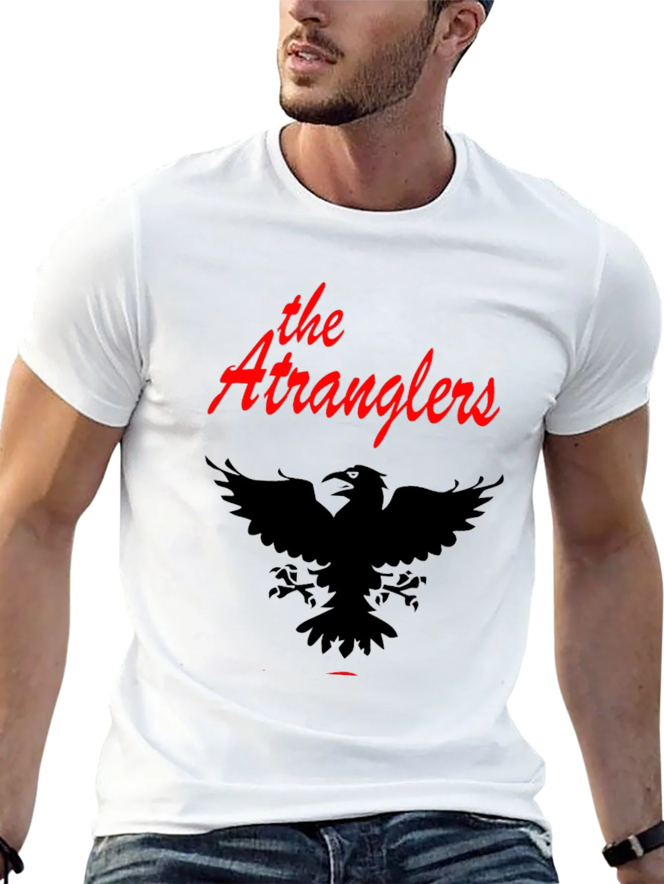 Camiseta Negra The Stranglers - Estilo Rock