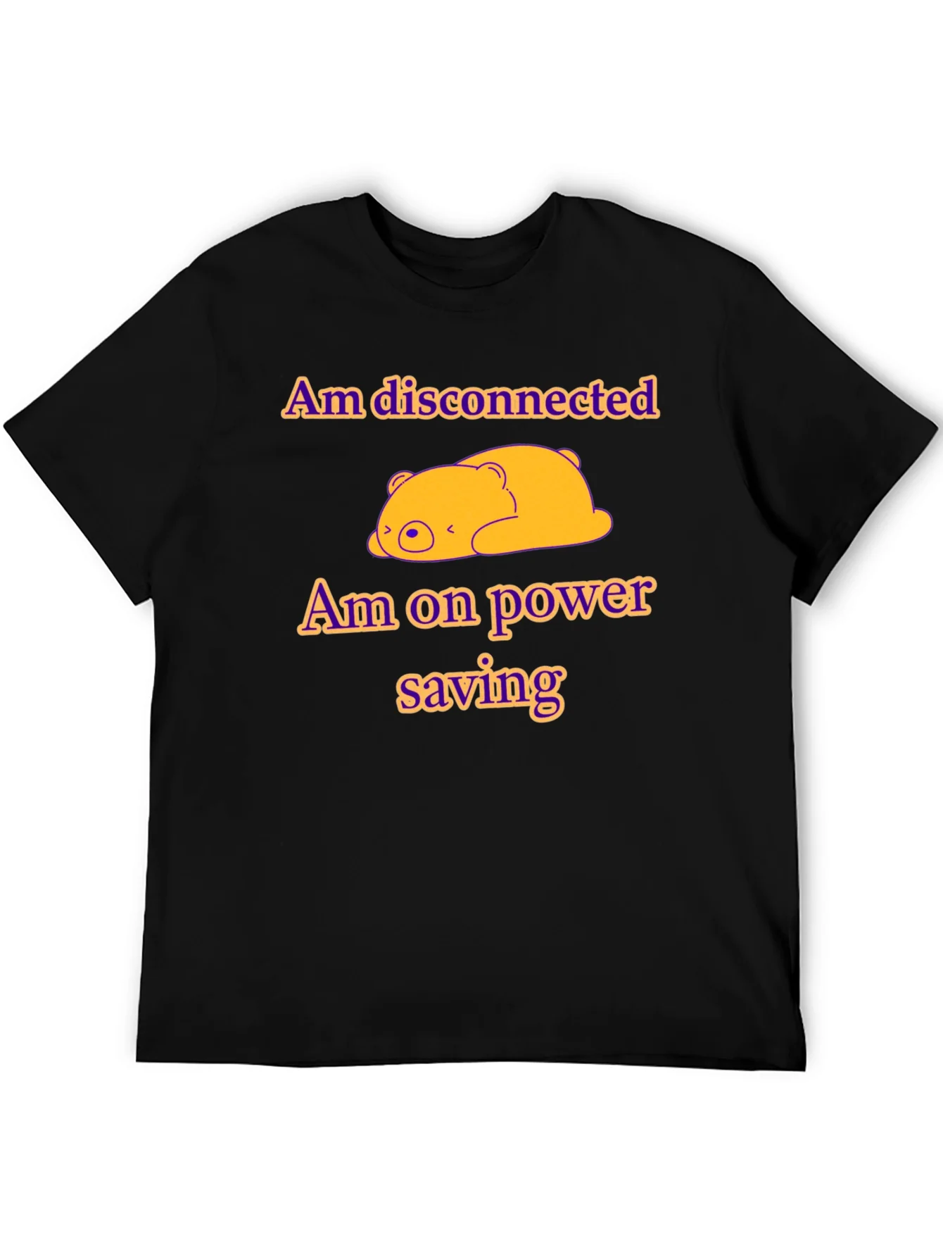 Camiseta Desconectado Ahorro de Energ¨ªa