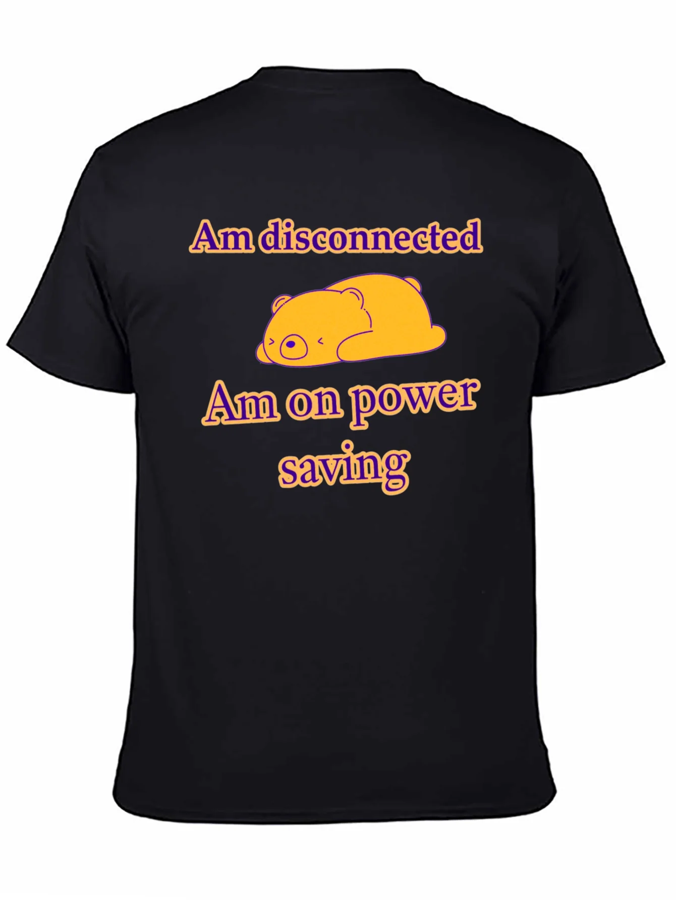 Camiseta Desconectado Ahorro de Energ¨ªa