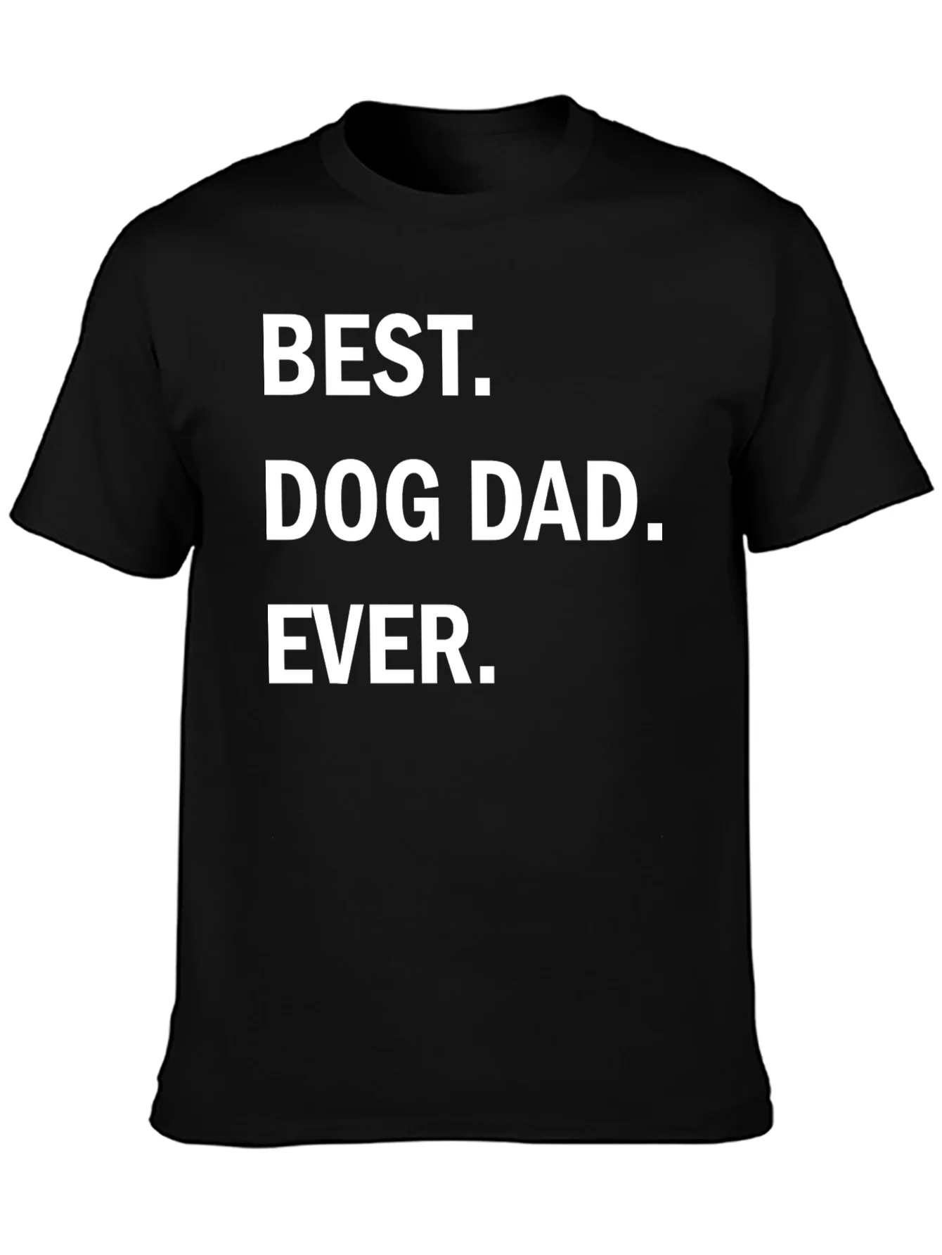 Camiseta Negra: El Mejor Pap¨¢ Perro Del Mundo