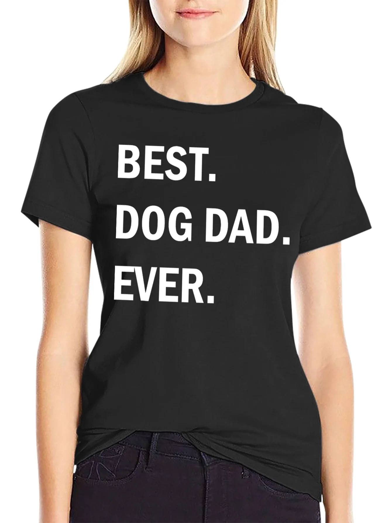 Camiseta Negra: El Mejor Pap¨¢ Perro Del Mundo