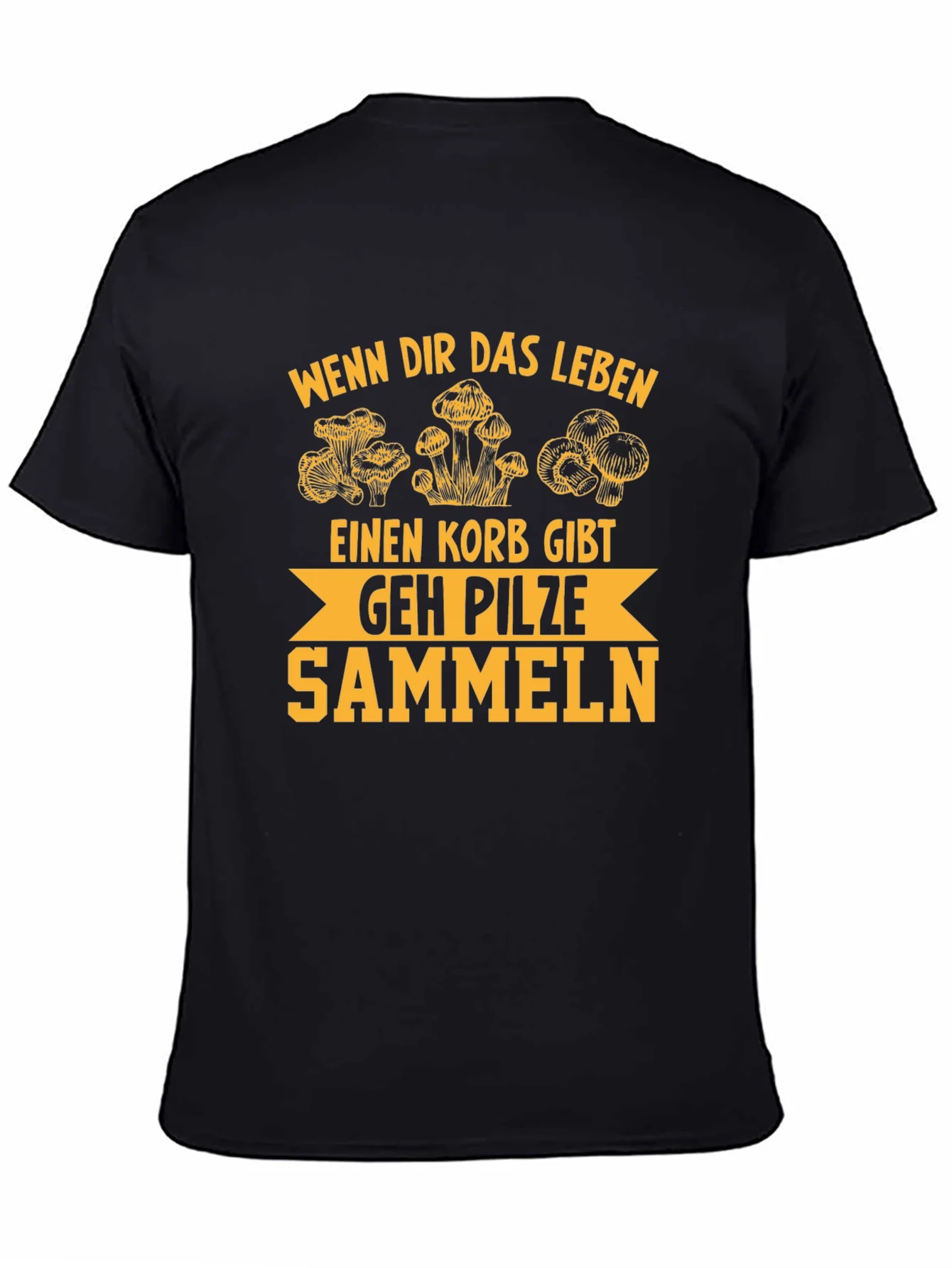 Rebbecca Mushroom Hunting T-Shirt - German Humor Tee