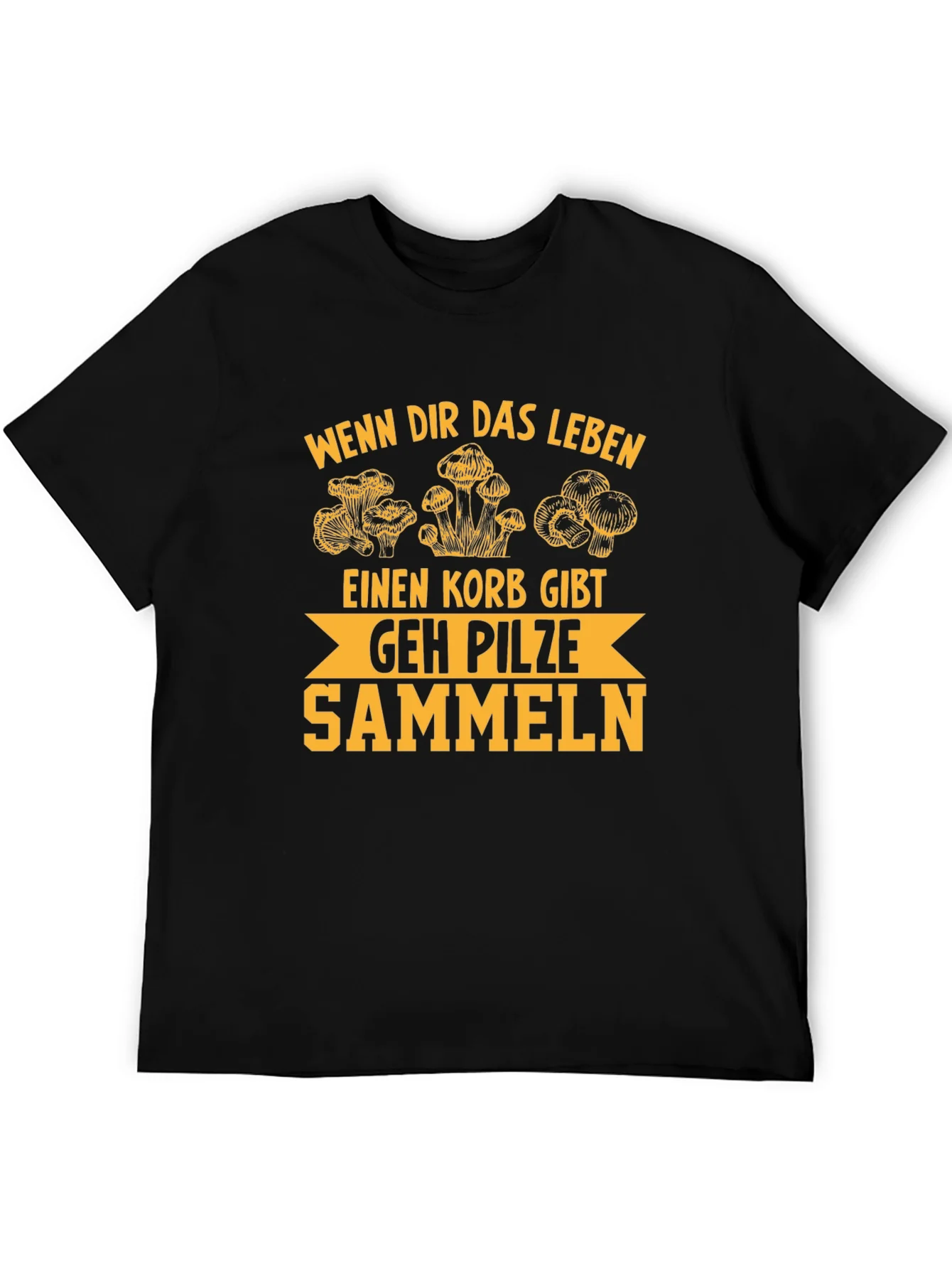 Rebbecca Mushroom Hunting T-Shirt - German Humor Tee