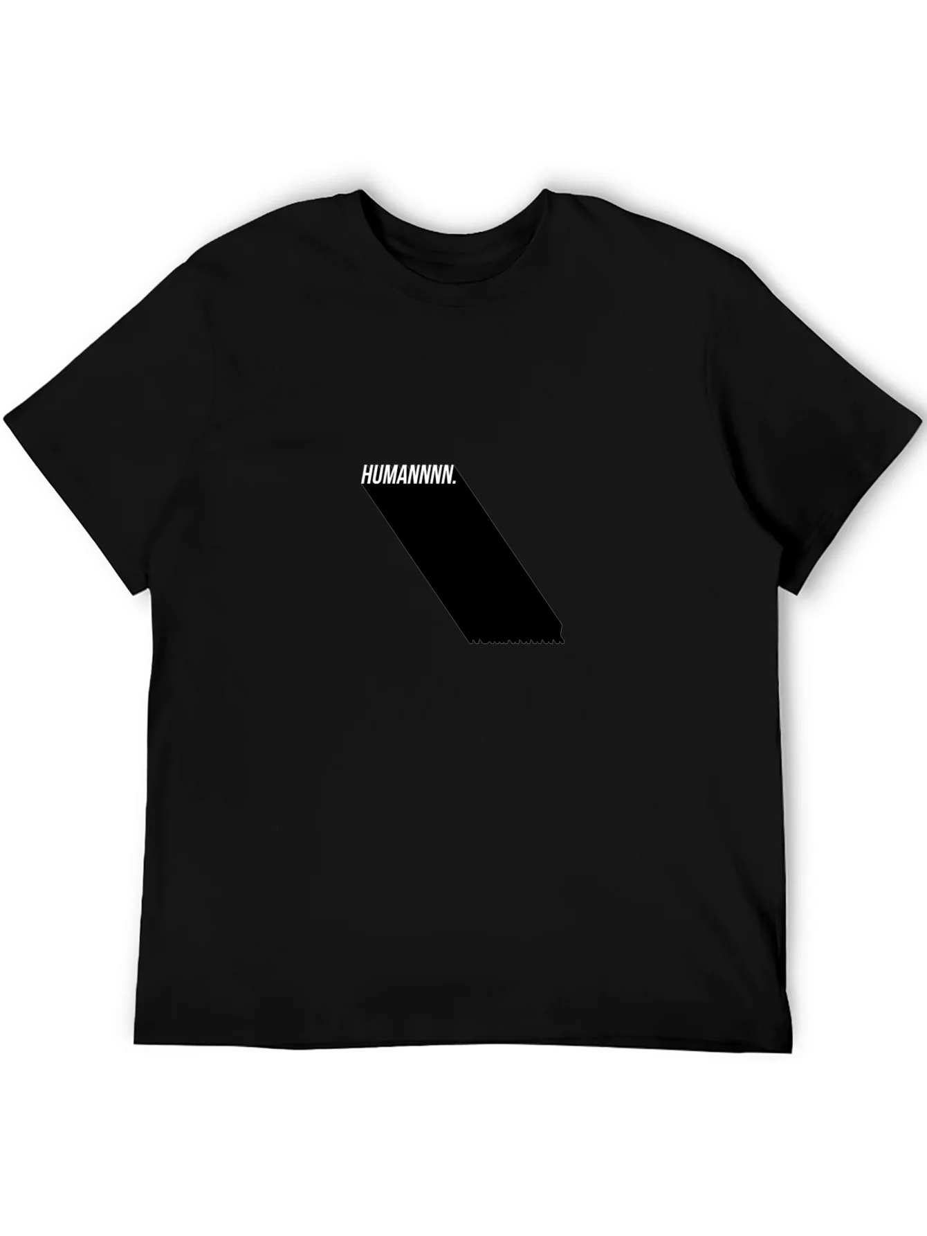 Rebbecca HUMANNNNN. Black Graphic Tee - Modern Fit