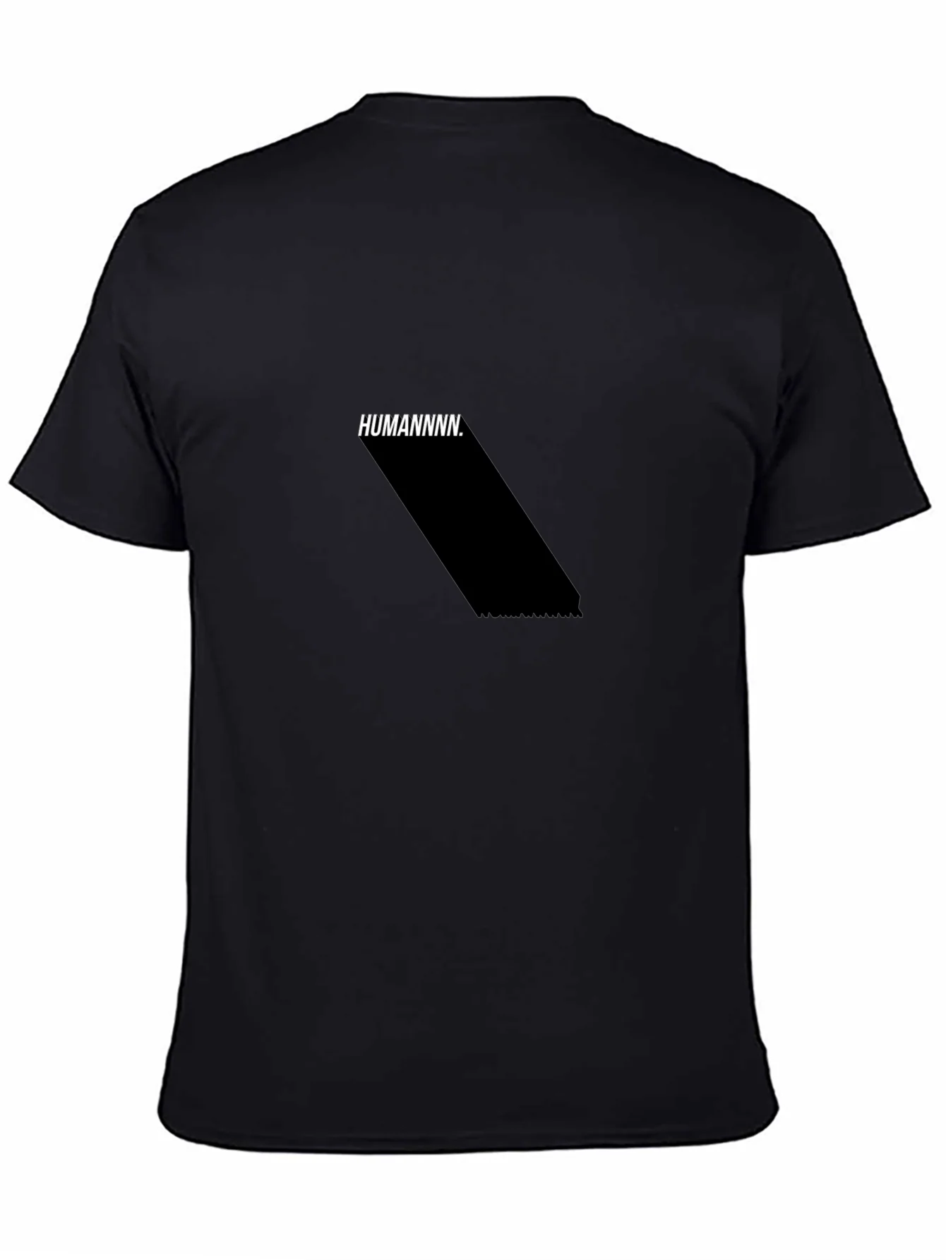 Rebbecca HUMANNNNN. Black Graphic Tee - Modern Fit