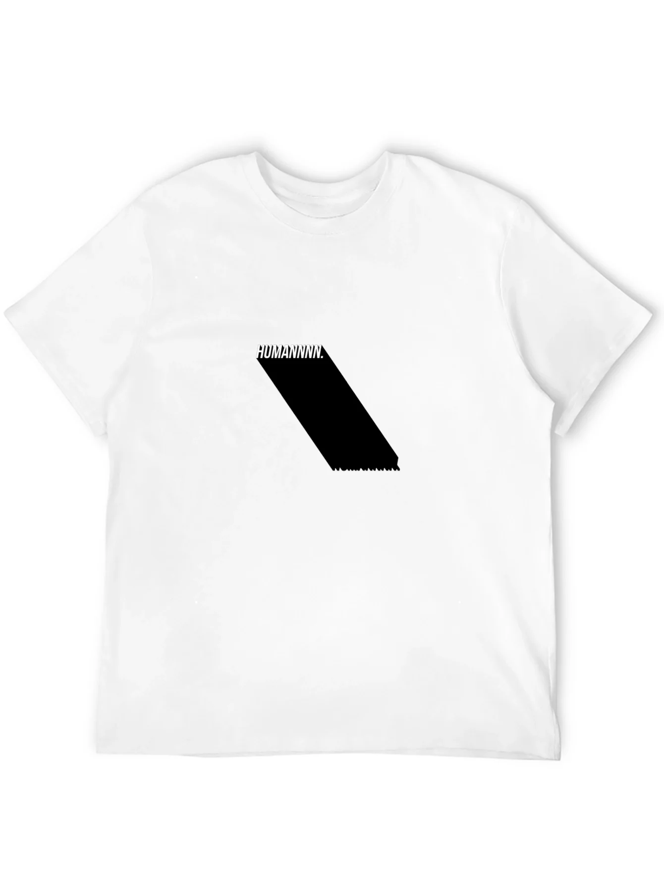 Rebbecca HUMANNNNN. Black Graphic Tee - Modern Fit