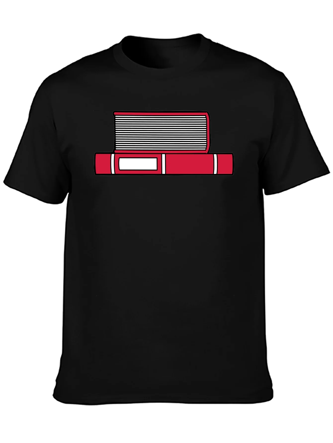 Rebbecca Book Stack Graphic T-Shirt