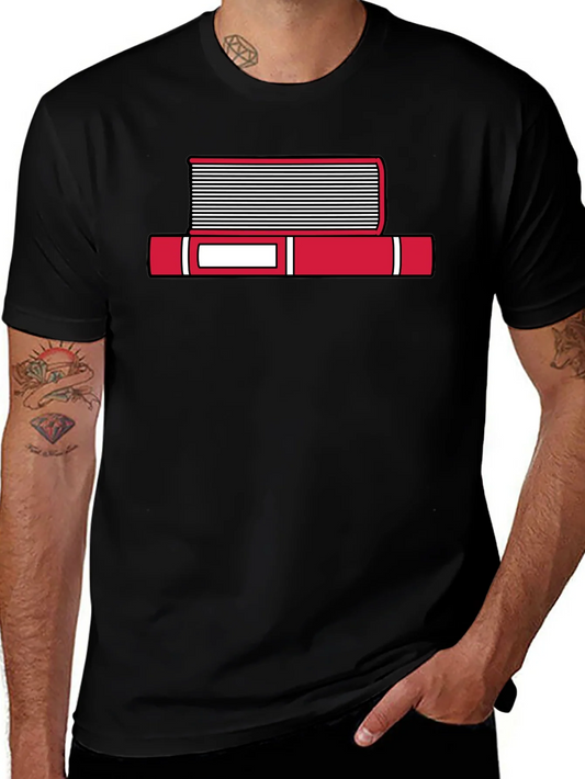 Rebbecca Book Stack Graphic T-Shirt