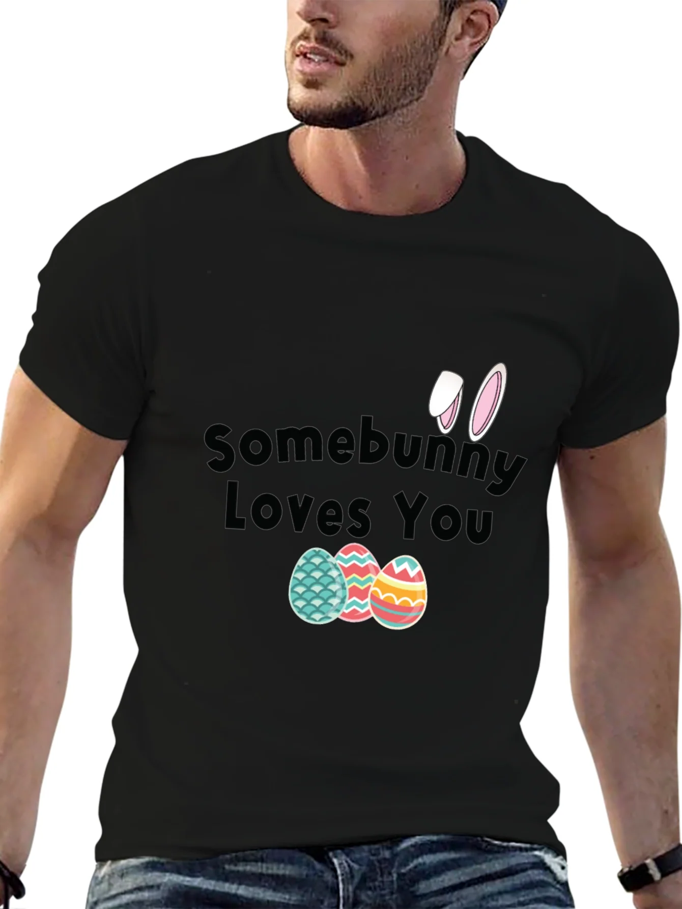 Rebbecca Somebunny Loves You Easter T-Shirt