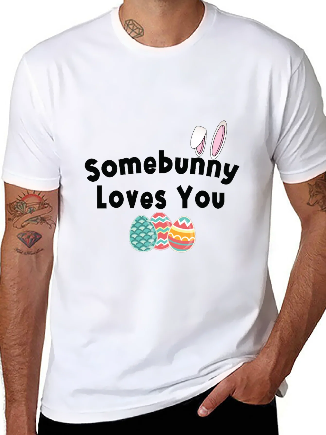 Rebbecca Somebunny Loves You Easter T-Shirt