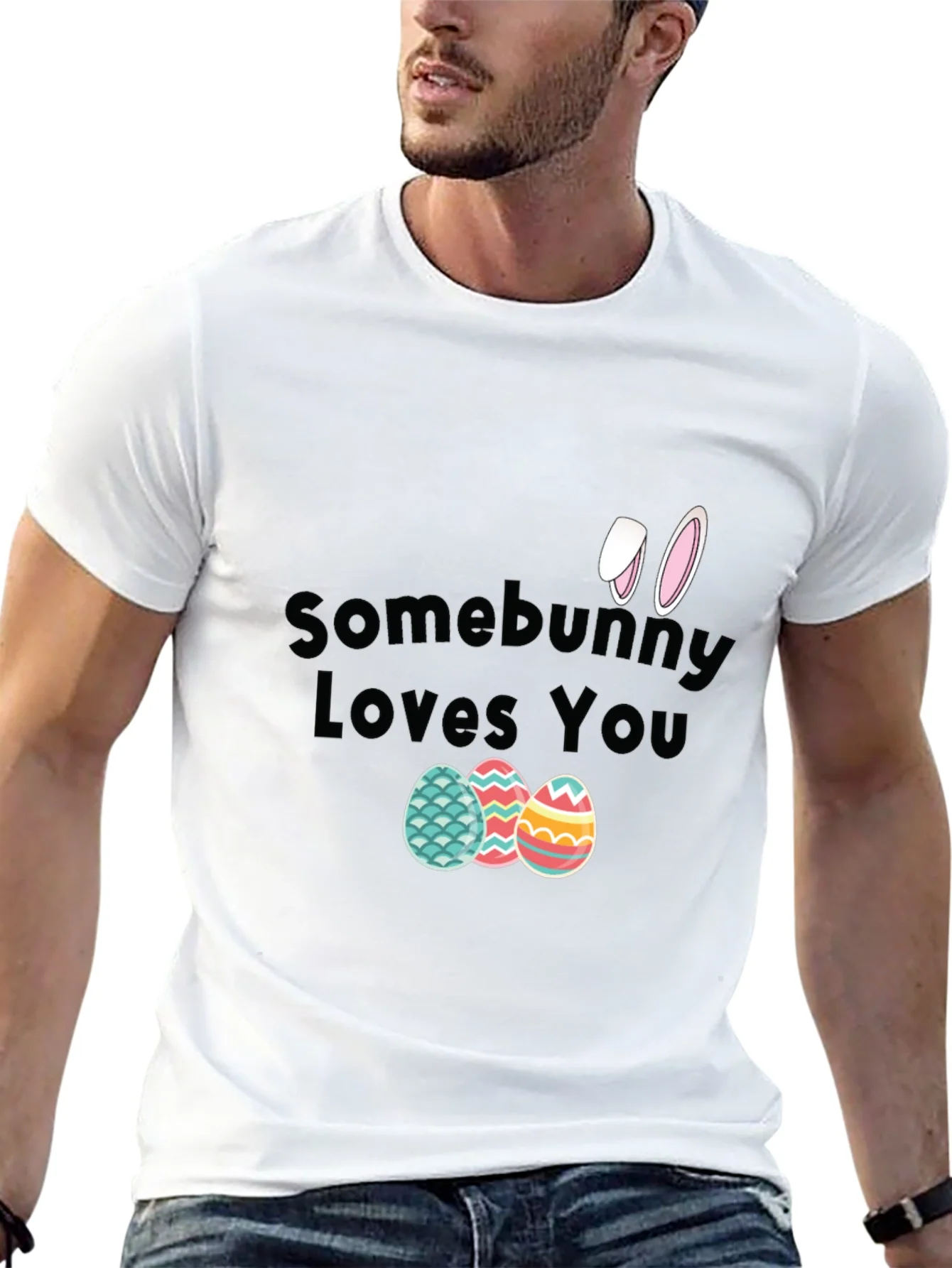 Rebbecca Somebunny Loves You Easter T-Shirt