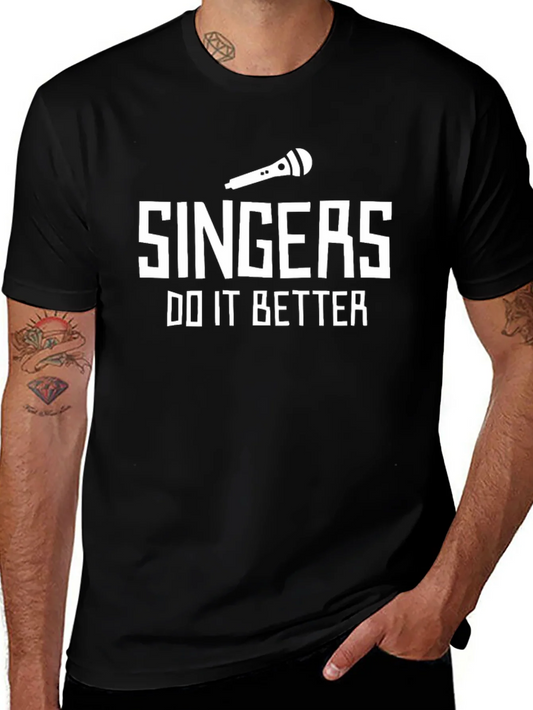 Rebbecca Singers Do It Better T-Shirt - Music Lover Tee